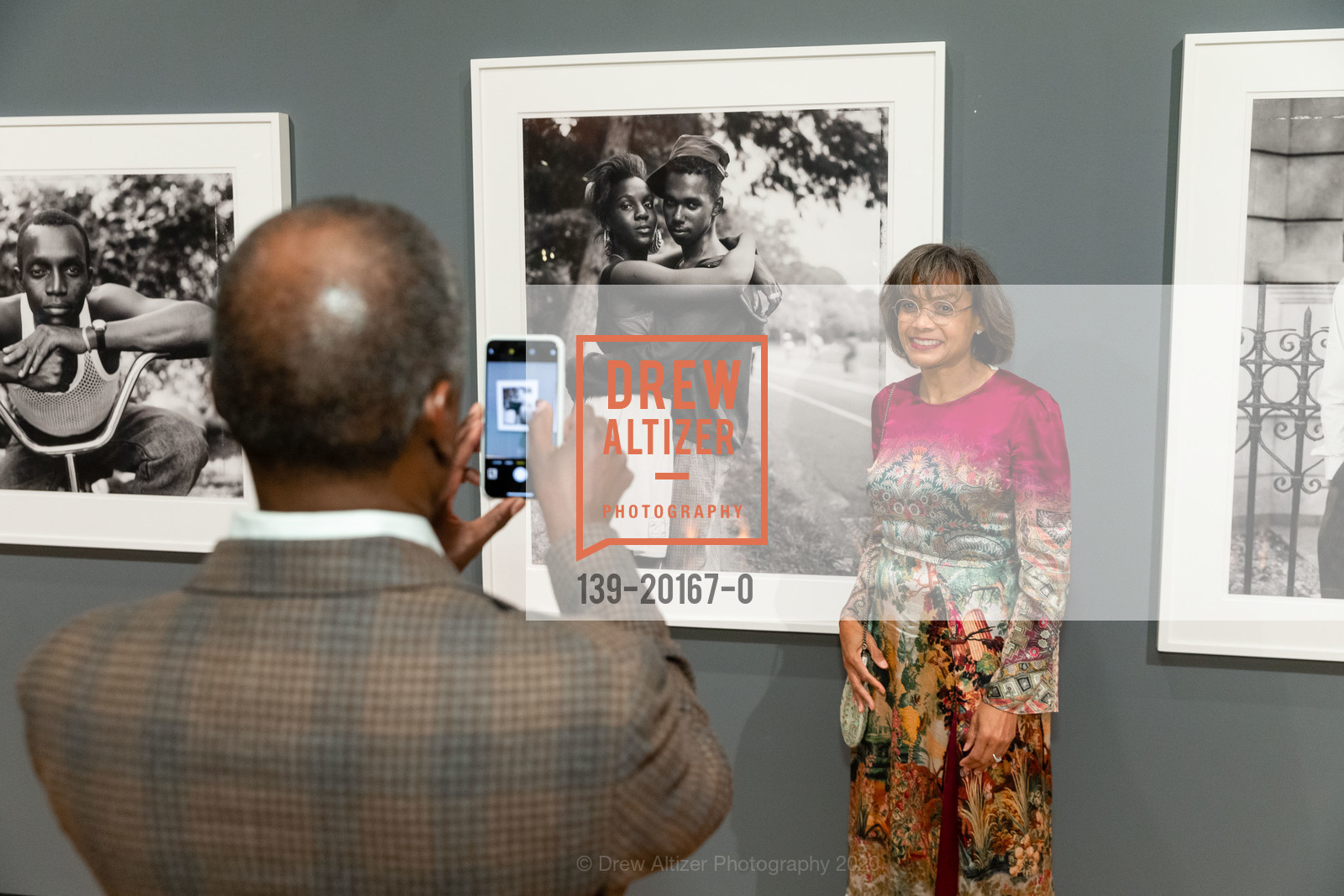 Karen Jenkins Johnson, Reception for Dawoud Bey: An American Project at SFMOMA, SFMOMA, February 12th, 2020, Photo #139-20167-0 Karen Jenkins Johnson, Photo #139-20167-0