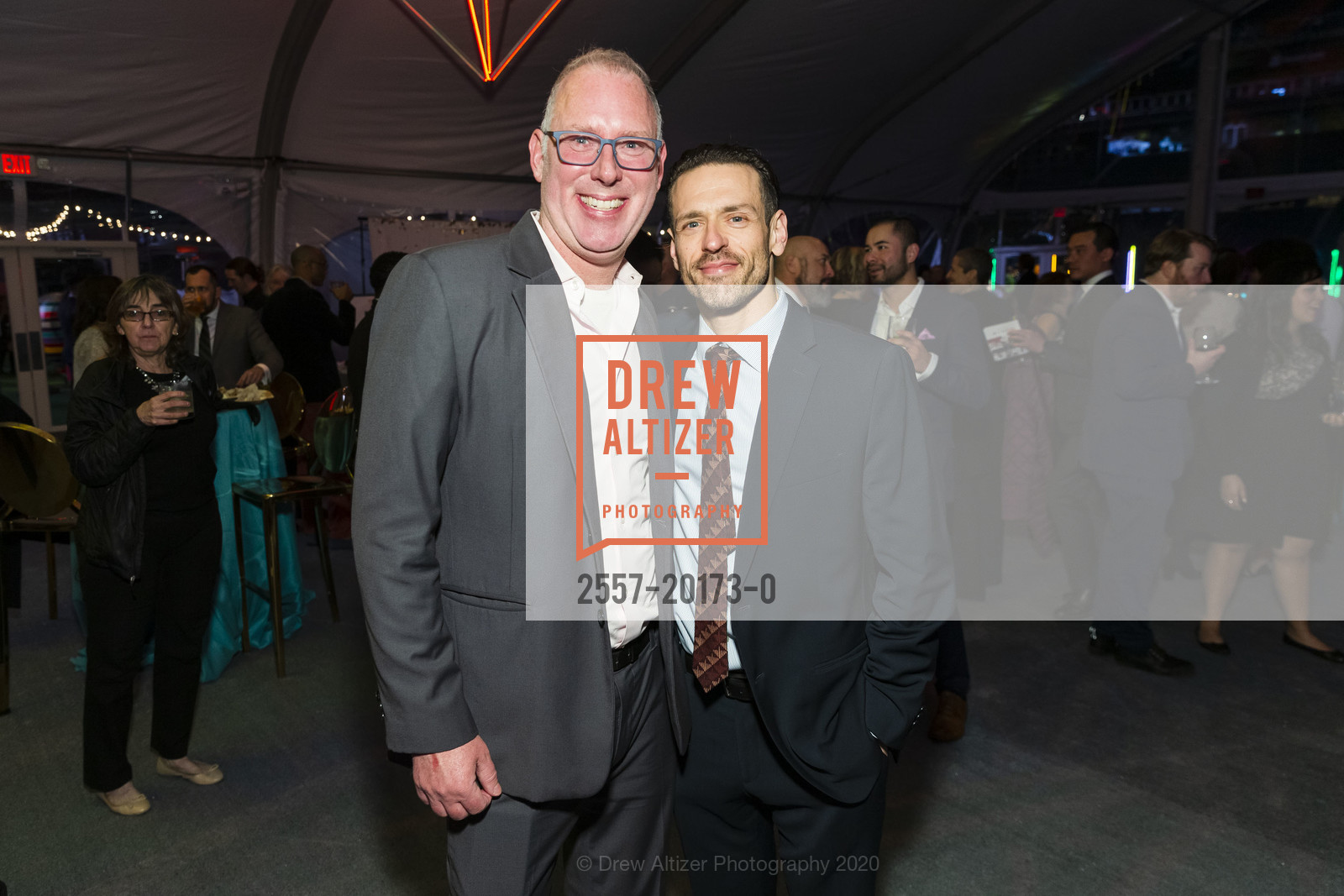 Greg Jarasitis, Alex Weil, SFGHF Hearts in SF 2020, Oracle Park, February 13th, 2020, Photo #2557-20173-0 Greg Jarasitis, Alex Weil, Photo #2557-20173-0