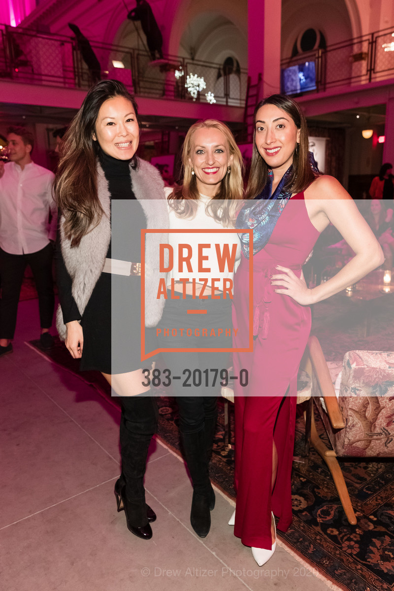 Judy Liu, Agnieszka Czechowicz, Sasha Hoffman, The Art of Seduction at Saint Joseph's Arts Society, Saint Joseph's Arts Society, February 14th, 2020, Photo #383-20179-0 Judy Liu, Agnieszka Czechowicz, Sasha Hoffman, Photo #383-20179-0