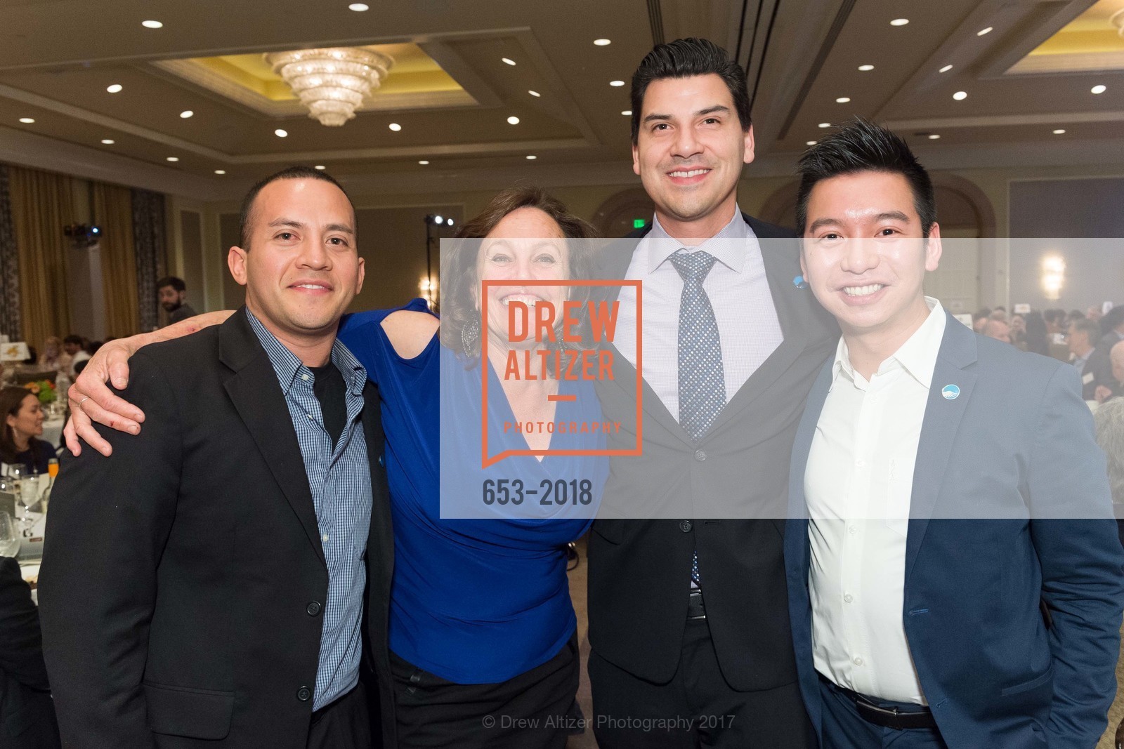 Jose Cortez, Linda Morrell, Miguel Gonzalez, Saul Guzman, Summer Search San Francisco Gala, Four Seasons, April 6th, 2017, Photo #653-2018 Jose Cortez, Linda Morrell, Miguel Gonzalez, Saul Guzman, Photo #653-2018