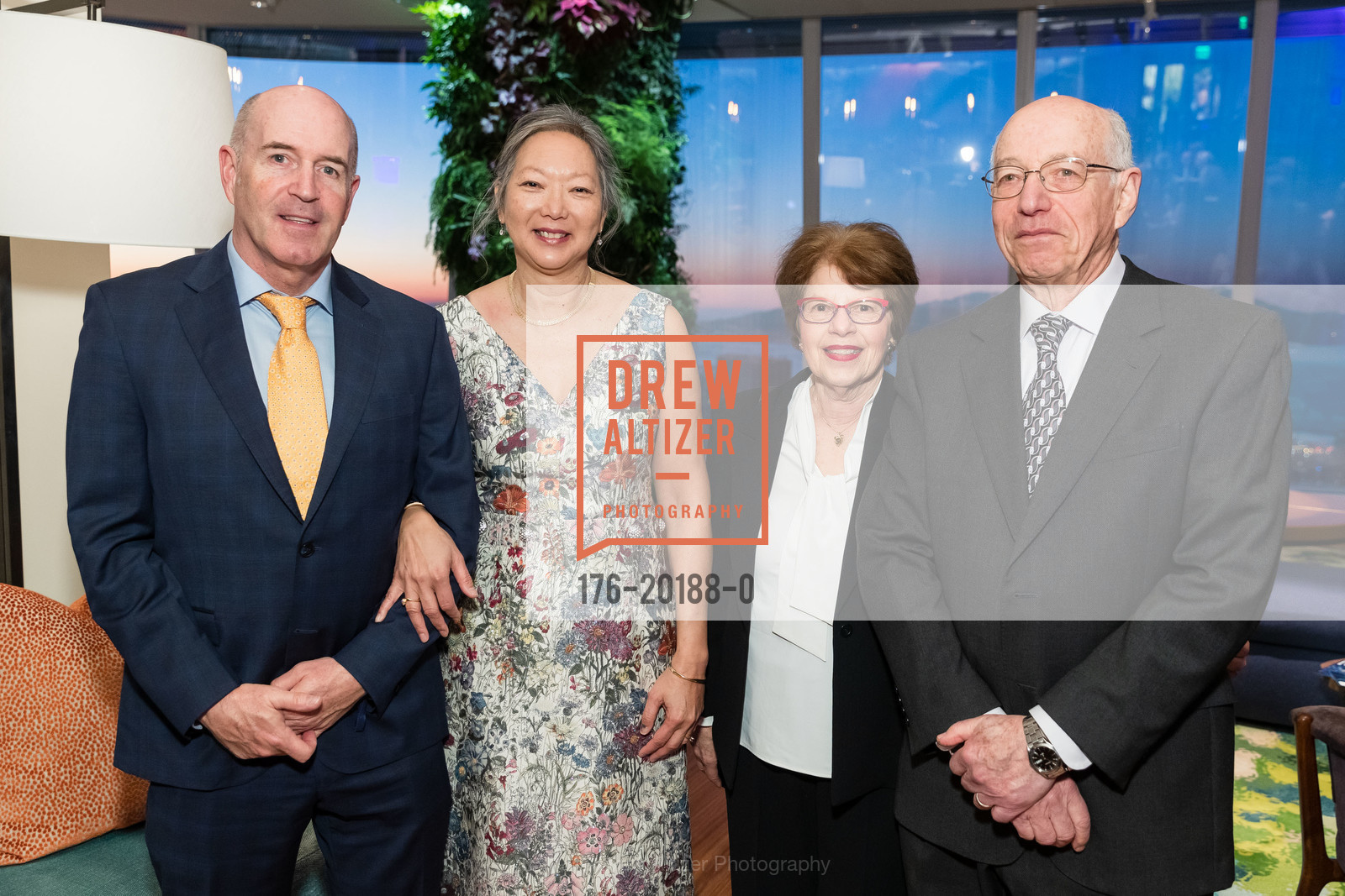 Doug Wilkinson, Susan Chang, Ellen Levin, Victor Levin, Photo #176-20188-0
