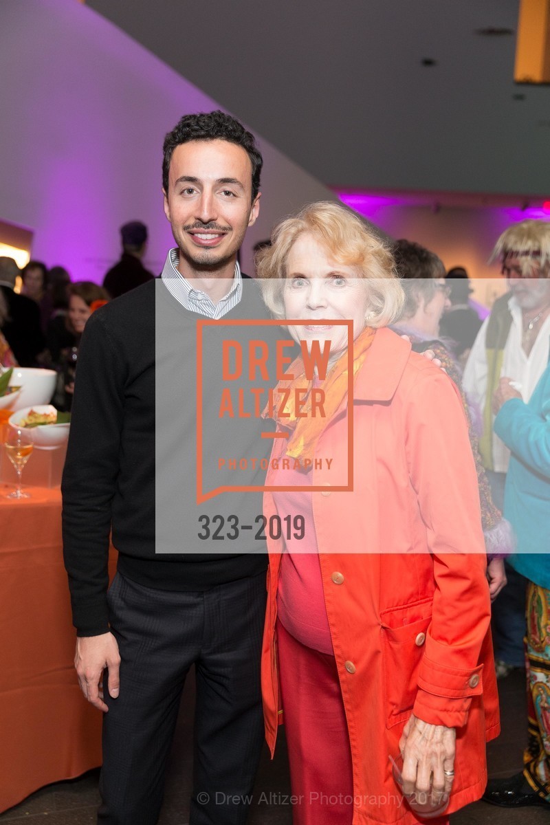 Jonathan Moftakhar, Anne Lawrence, The Summer of Love Experience Donor Reception, de Young Museum, April 6th, 2017, Photo #323-2019 Jonathan Moftakhar, Anne Lawrence, Photo #323-2019