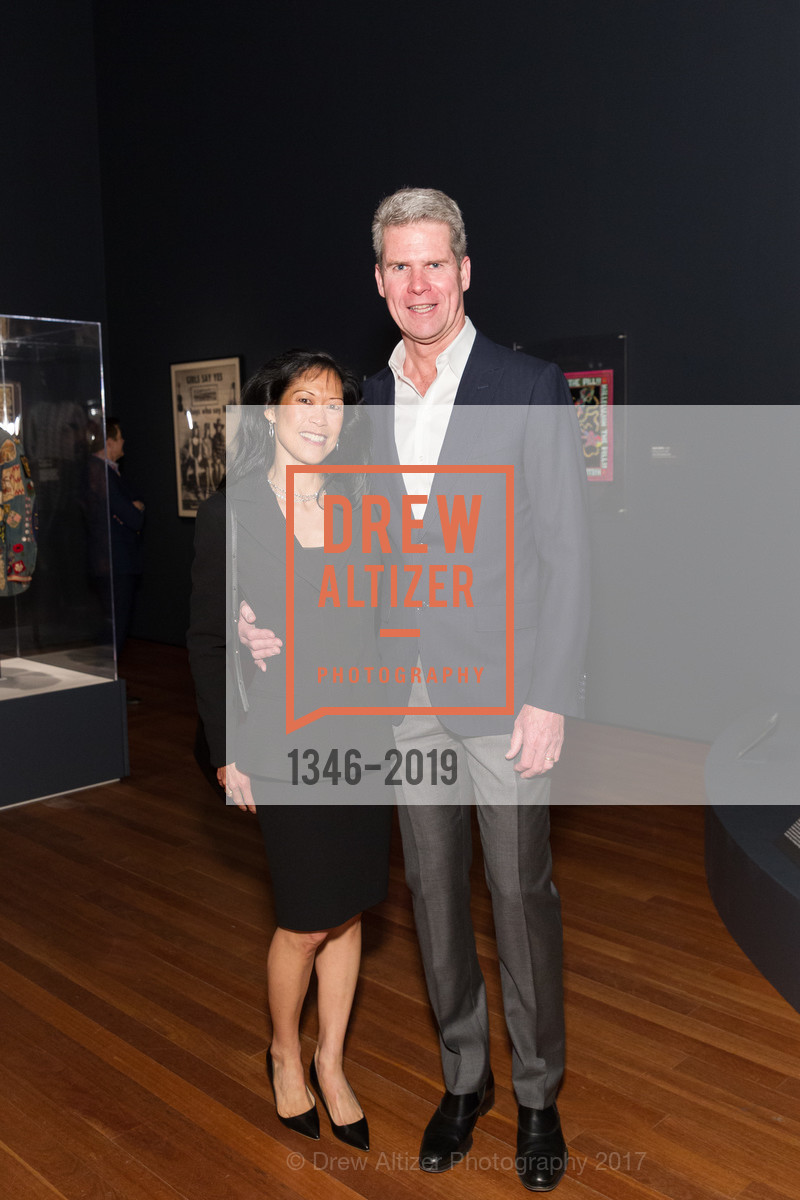 Debbie Jorgensen, Blake Jorgensen, The Summer of Love Experience Donor Reception, de Young Museum, April 6th, 2017, Photo #1346-2019 Debbie Jorgensen, Blake Jorgensen, Photo #1346-2019