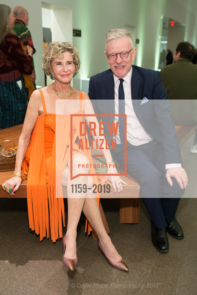 Lucy Hamilton, Martin Chapman, The Summer of Love Experience Donor Reception, de Young Museum, April 6th, 2017, Photo #1159-2019 Lucy Hamilton, Martin Chapman, Photo #1159-2019