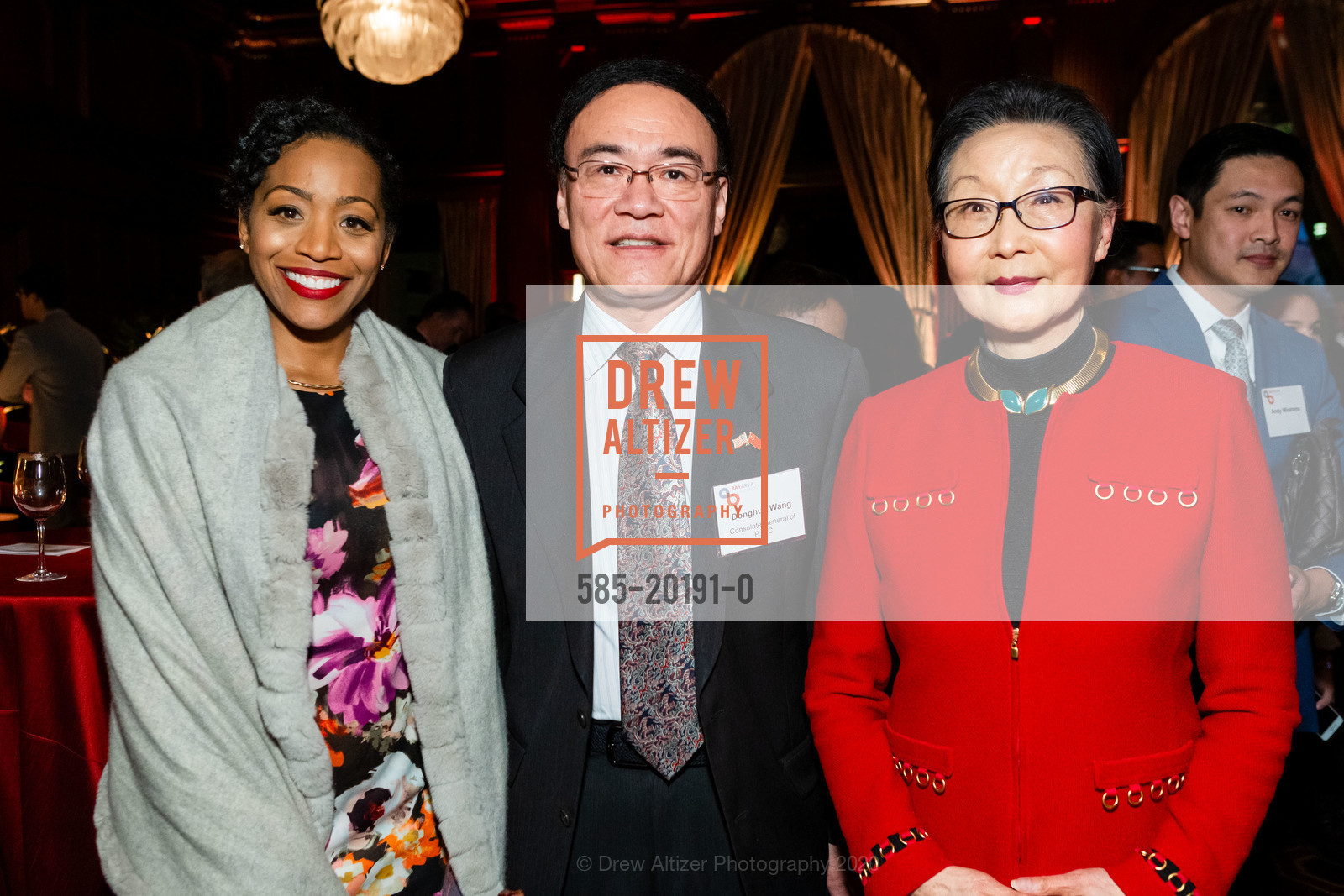 Malia Cohen, Donghua Wang, Florence Fang, Bay Area Council 10th Annual Chinese New Year Celebration, Julia Morgan Ballroom. 465 California Street, 15th Floor San Francisco, CA 94104, February 18th, 2020, Photo #585-20191-0 Malia Cohen, Donghua Wang, Florence Fang, Photo #585-20191-0
