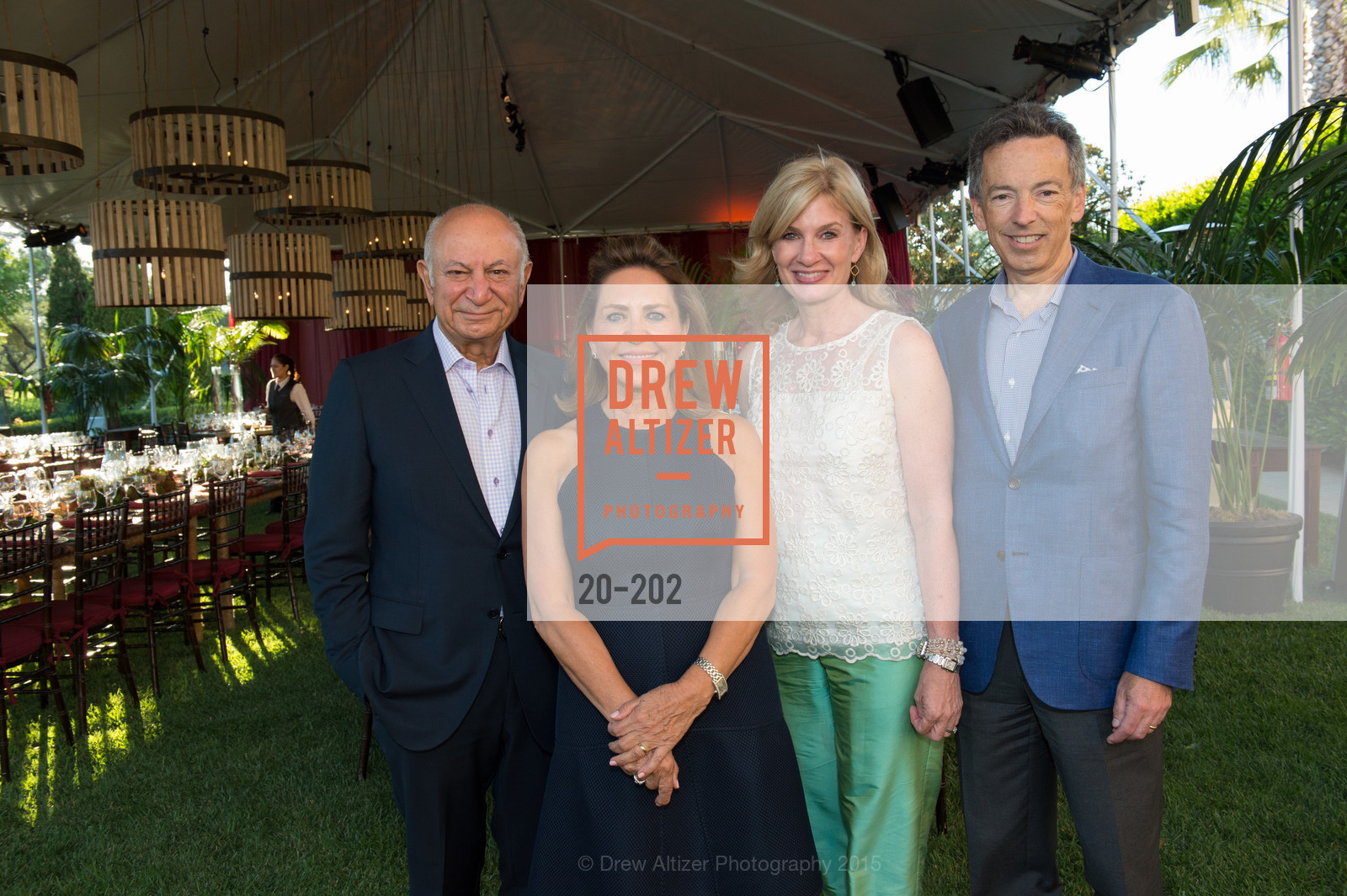 Darioush Khaledi, Shahpar Khaledi, Karen Walker, Rick Walker, Festival del Sole Patron Dinner at Darioush Winery, Darioush Winery. 4240 Silverado Trail, July 24th, 2015,Drew Altizer, Drew Altizer Photography, full-service agency, private events, San Francisco photographer, photographer california
