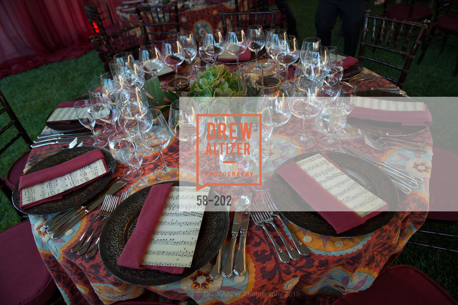 Atmosphere, Gucci & Vogue Dinner, Darioush Winery. Darioush Winery, . 4240 Silverado Trail, July 24th, 2015, Photo #58-202 Atmosphere, Photo #58-202