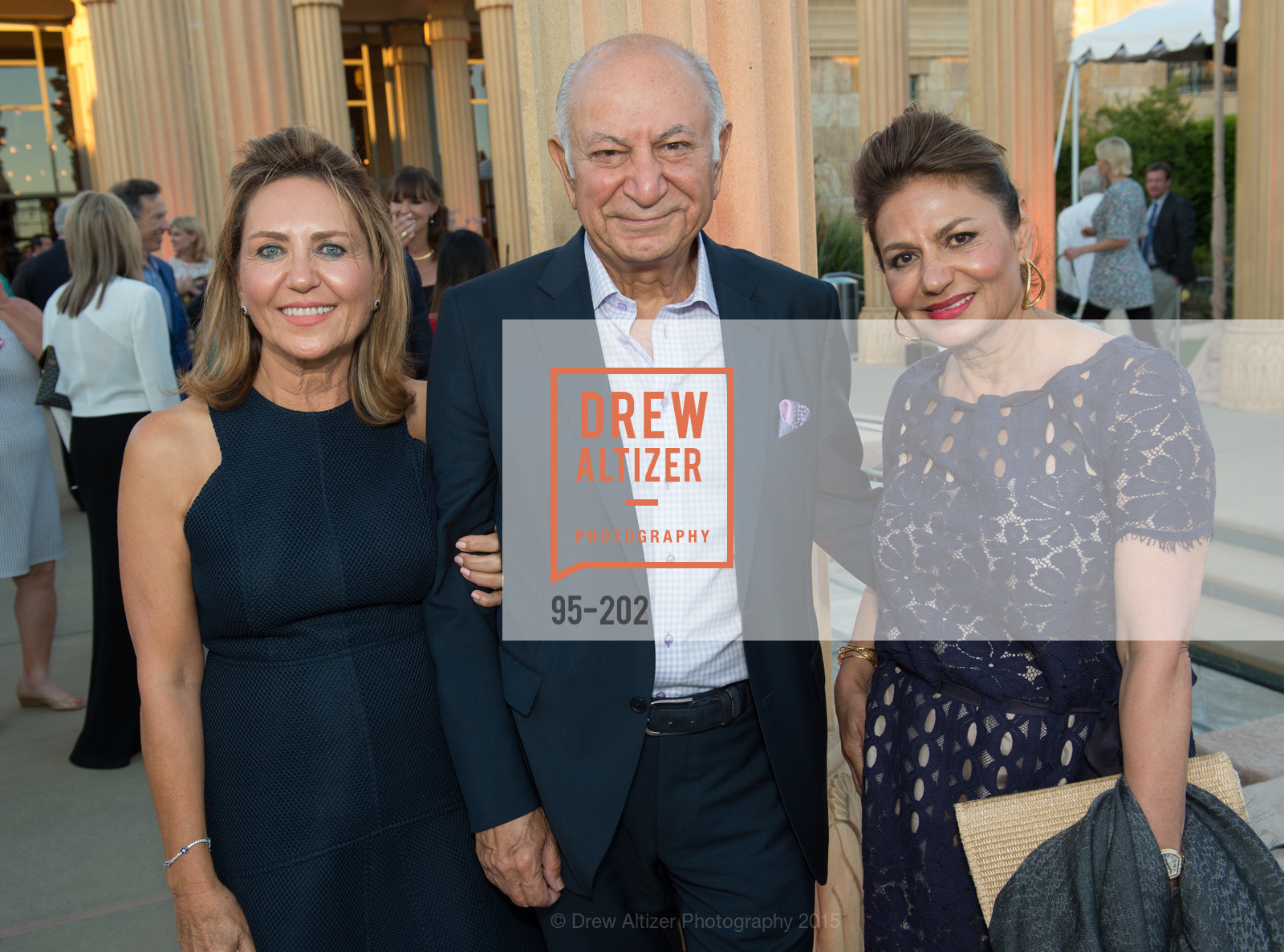 Shahpar Khaledi, Darioush Khaledi, Vida Vazin, Gucci & Vogue Dinner, Darioush Winery. Darioush Winery, . 4240 Silverado Trail, July 24th, 2015, Photo #95-202 Shahpar Khaledi, Darioush Khaledi, Vida Vazin, Photo #95-202