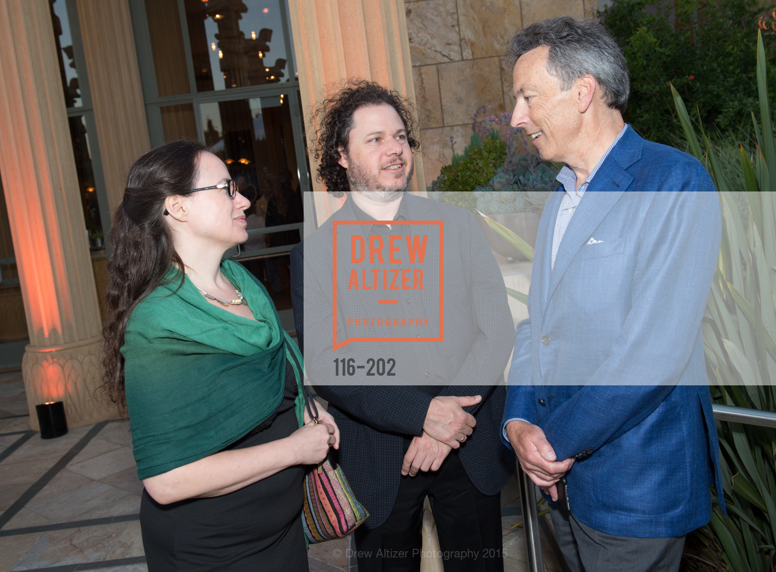 Matt Haimovitz, Rick Walker, Gucci & Vogue Dinner, Darioush Winery. Darioush Winery, . 4240 Silverado Trail, July 24th, 2015, Photo #116-202 Matt Haimovitz, Rick Walker, Photo #116-202