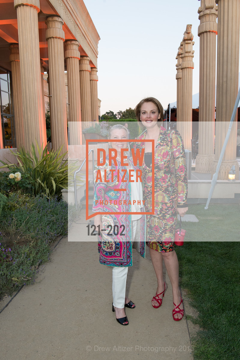 Jeanne Lawrence, Nina Kotova, Gucci & Vogue Dinner, Darioush Winery. Darioush Winery, . 4240 Silverado Trail, July 24th, 2015, Photo #121-202 Jeanne Lawrence, Nina Kotova, Photo #121-202
