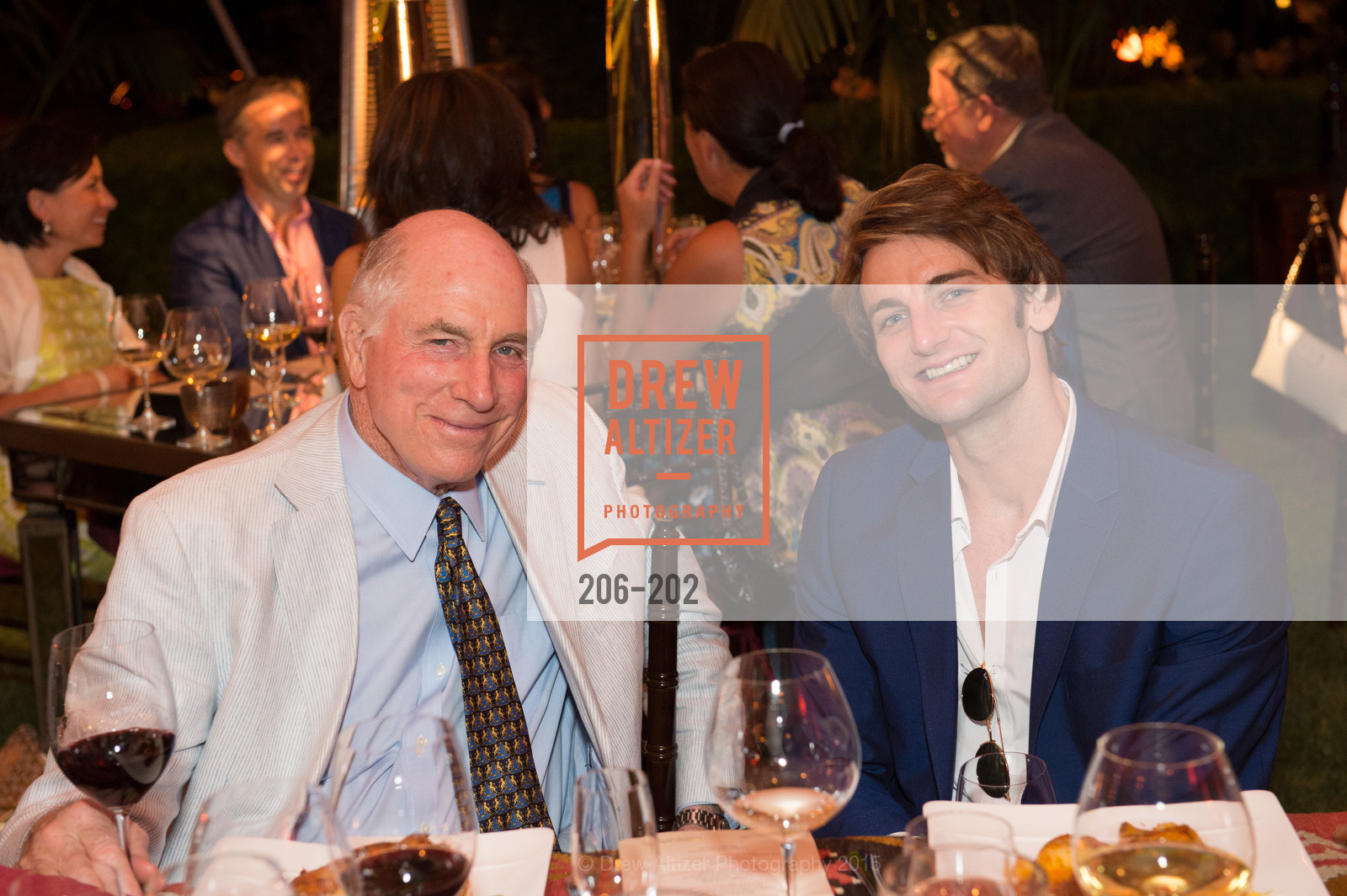 Richard Massey, Aaron Robison, Festival del Sole Patron Dinner at Darioush Winery, Darioush Winery. 4240 Silverado Trail, July 24th, 2015,Drew Altizer, Drew Altizer Photography, full-service agency, private events, San Francisco photographer, photographer california