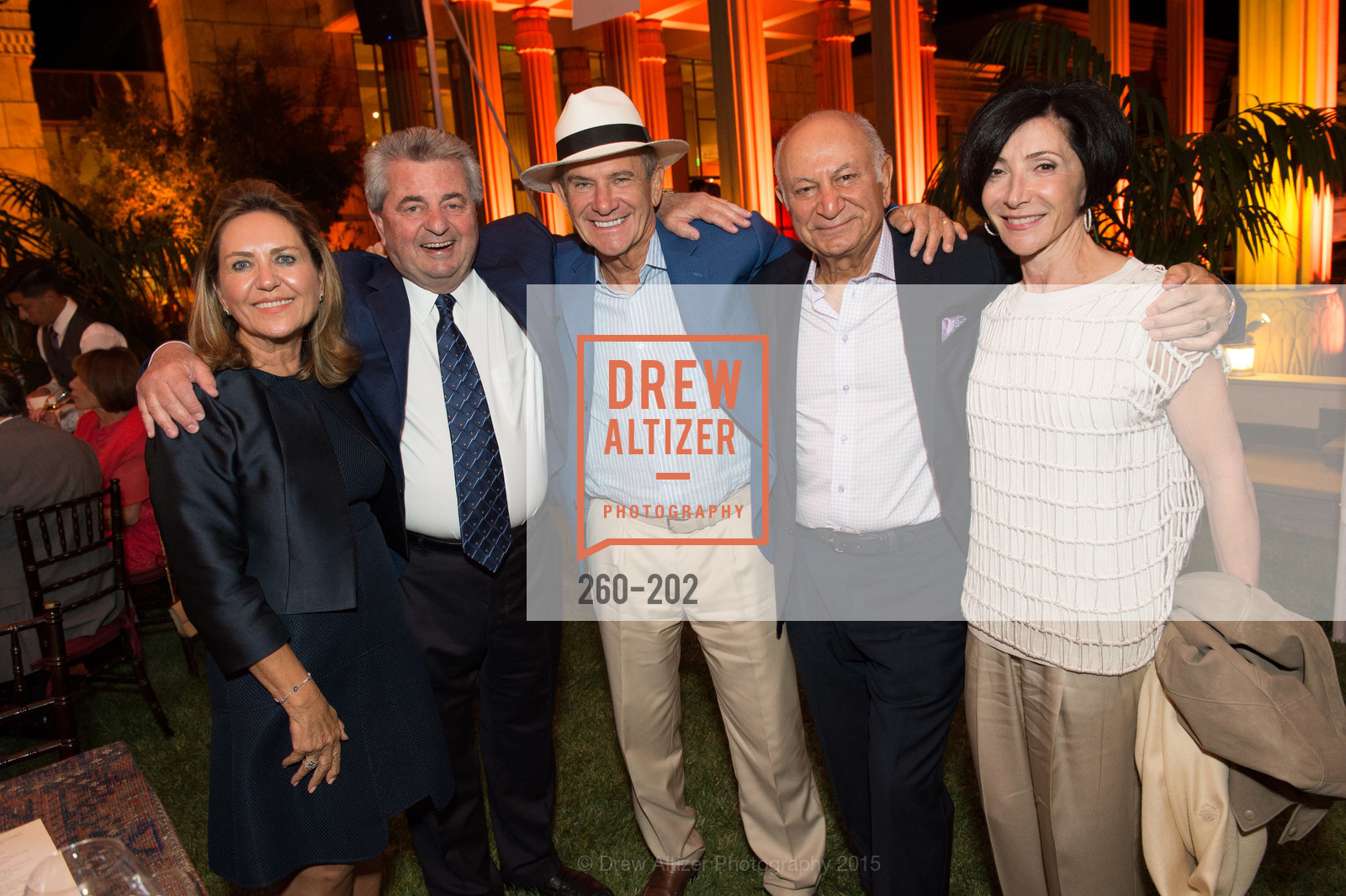 Shahpar Khaledi, Carmen Policy, Craig Hall, Darioush Khaledi, Gail Policy, Photo #260-202