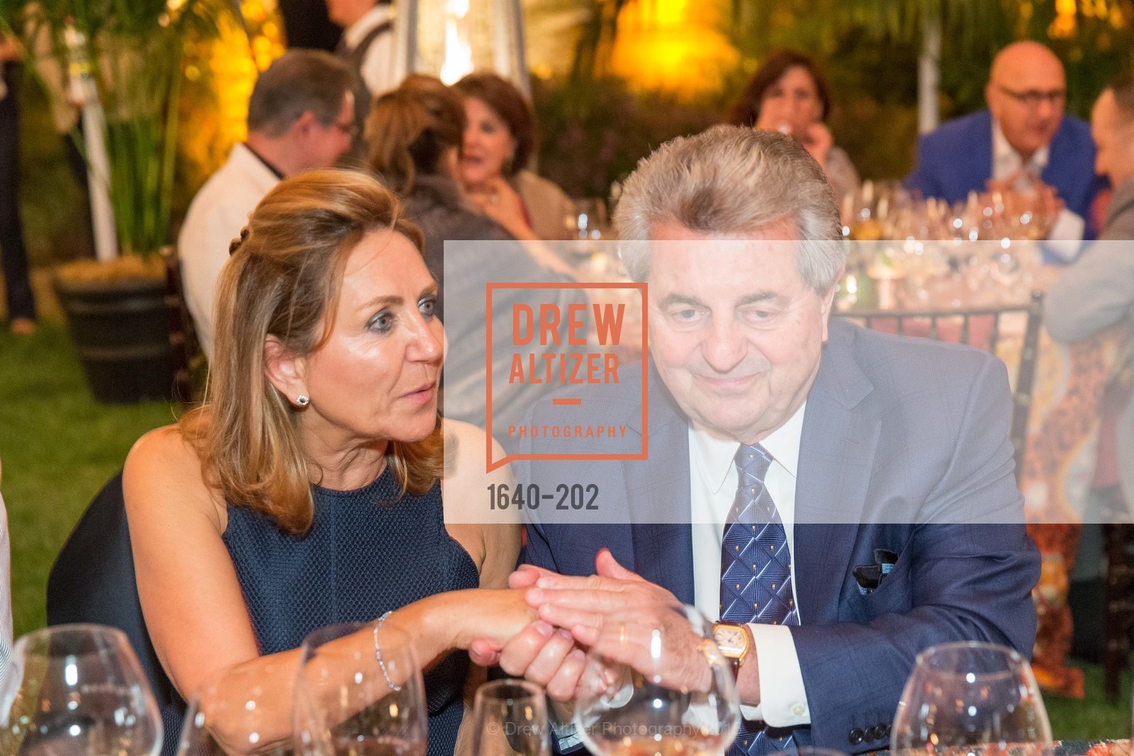 Shahpar Khaledi, Carmen Policy, Festival del Sole Patron Dinner at Darioush Winery, Darioush Winery. 4240 Silverado Trail, July 24th, 2015,Drew Altizer, Drew Altizer Photography, full-service agency, private events, San Francisco photographer, photographer california