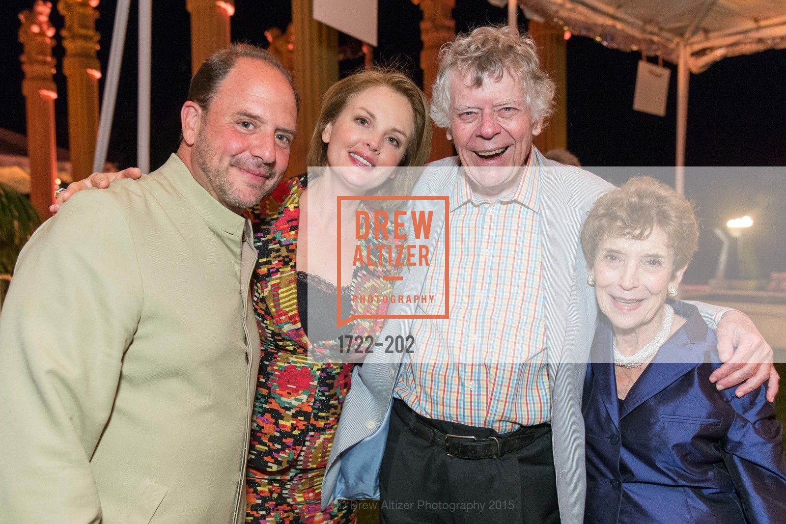 Barrett Wissman, Nina Kotova, Gordon Getty, Festival del Sole Patron Dinner at Darioush Winery, Darioush Winery. 4240 Silverado Trail, July 24th, 2015,Drew Altizer, Drew Altizer Photography, full-service agency, private events, San Francisco photographer, photographer california