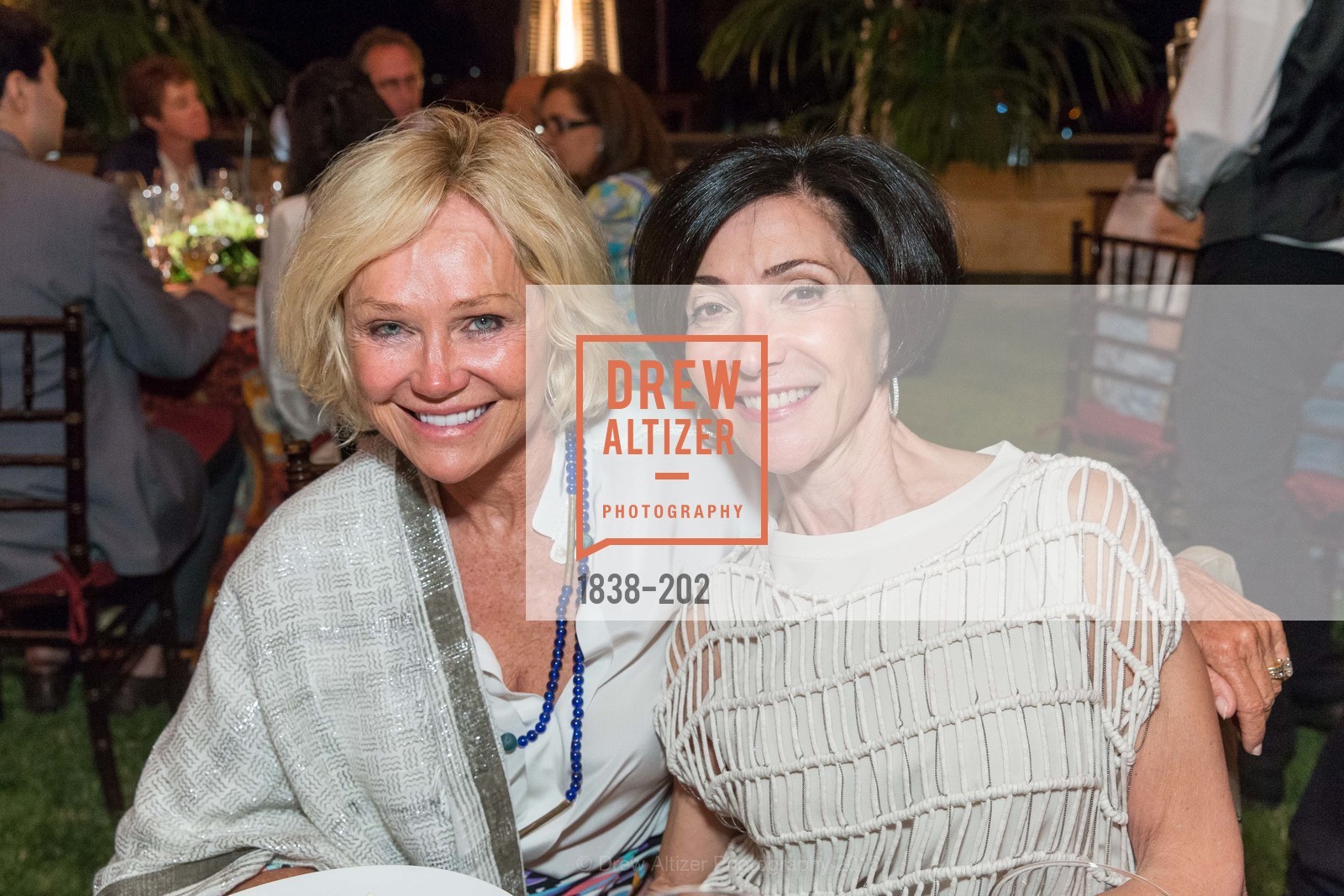 Kathryn Hall, Gail Policy, Festival del Sole Patron Dinner at Darioush Winery, Darioush Winery. 4240 Silverado Trail, July 24th, 2015,Drew Altizer, Drew Altizer Photography, full-service agency, private events, San Francisco photographer, photographer california