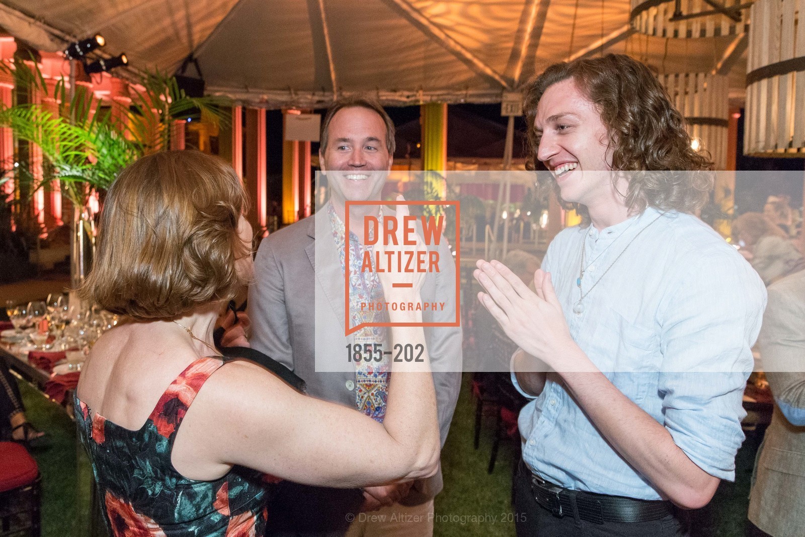 Chip Zecher, Joshua Thake, Gucci & Vogue Dinner, Darioush Winery. Darioush Winery, . 4240 Silverado Trail, July 24th, 2015, Photo #1855-202 Chip Zecher, Joshua Thake, Photo #1855-202