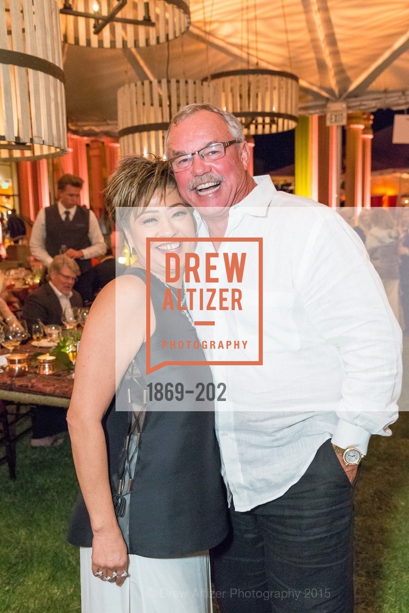 Rosalina Lydster, Martin Lydster, Festival del Sole Patron Dinner at Darioush Winery, Darioush Winery. 4240 Silverado Trail, July 24th, 2015