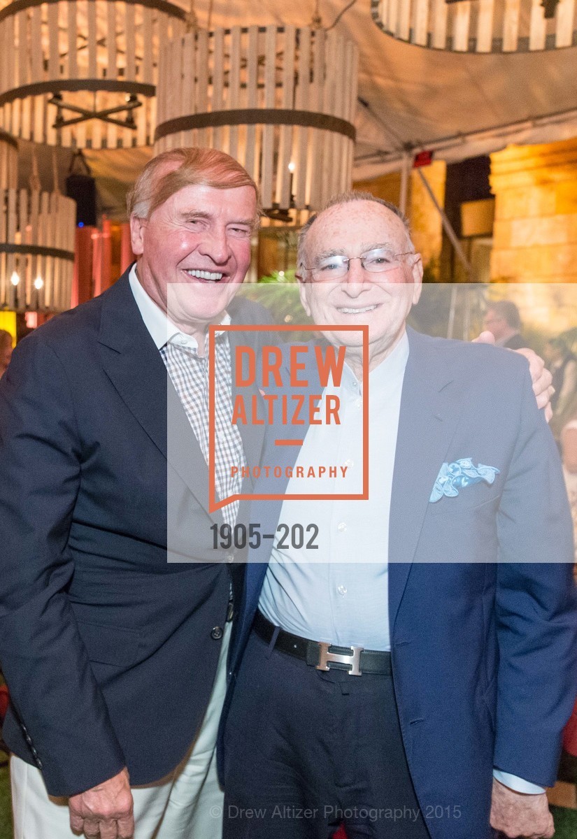 Dick Kramlich, Jan Shrem, Gucci & Vogue Dinner, Darioush Winery. Darioush Winery, . 4240 Silverado Trail, July 24th, 2015, Photo #1905-202 Dick Kramlich, Jan Shrem, Photo #1905-202