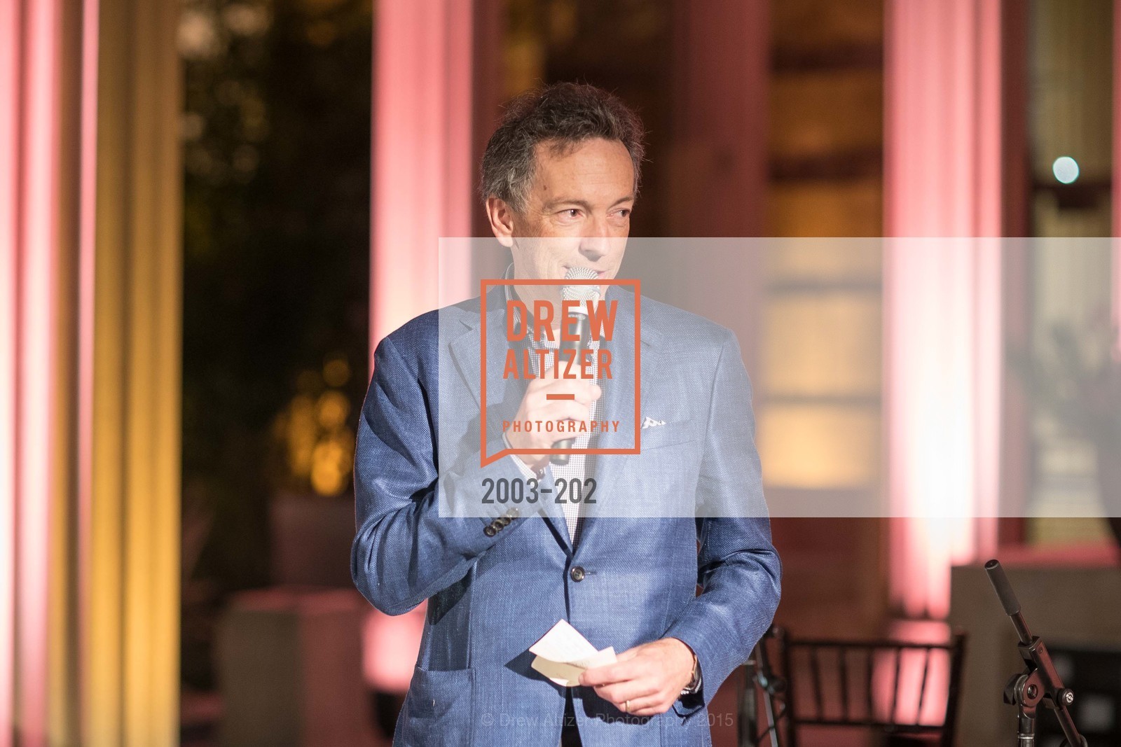 Rick Walker, Gucci & Vogue Dinner, Darioush Winery. Darioush Winery, . 4240 Silverado Trail, July 24th, 2015, Photo #2003-202 Rick Walker, Photo #2003-202