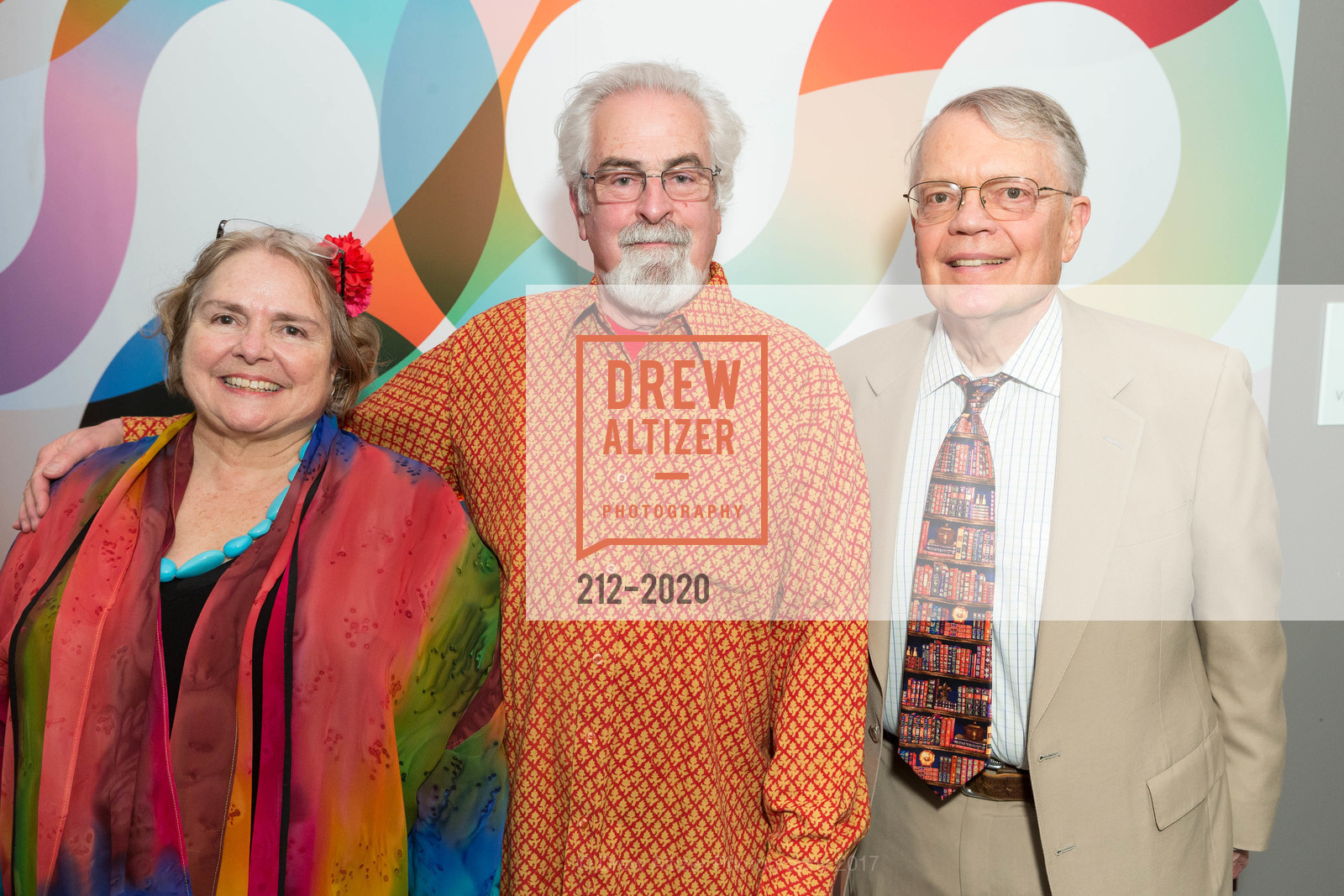 George Smith, Peter Wiley, Camilla Smith, Friends of the San Francisco Public Library - Library Laureates, San Francisco Public Library, April 7th, 2017, Photo #212-2020 George Smith, Peter Wiley, Camilla Smith, Photo #212-2020