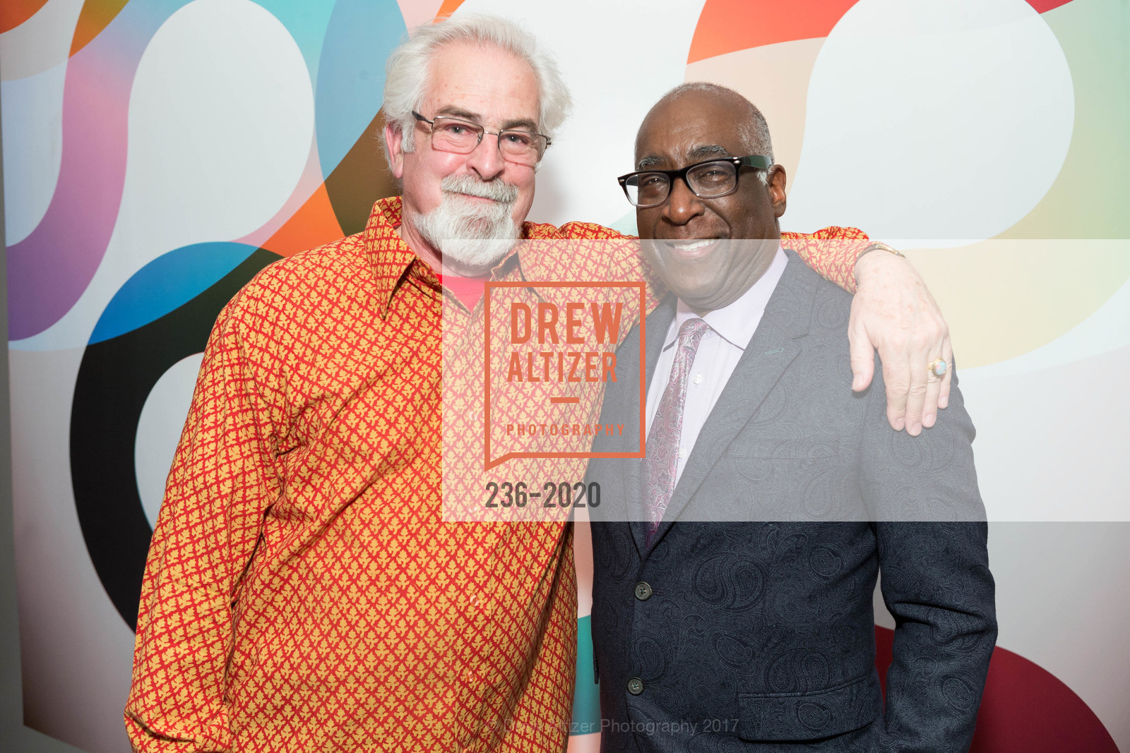 Peter Wiley, Michael Warr, Friends of the San Francisco Public Library - Library Laureates, San Francisco Public Library, April 7th, 2017, Photo #236-2020 Peter Wiley, Michael Warr, Photo #236-2020