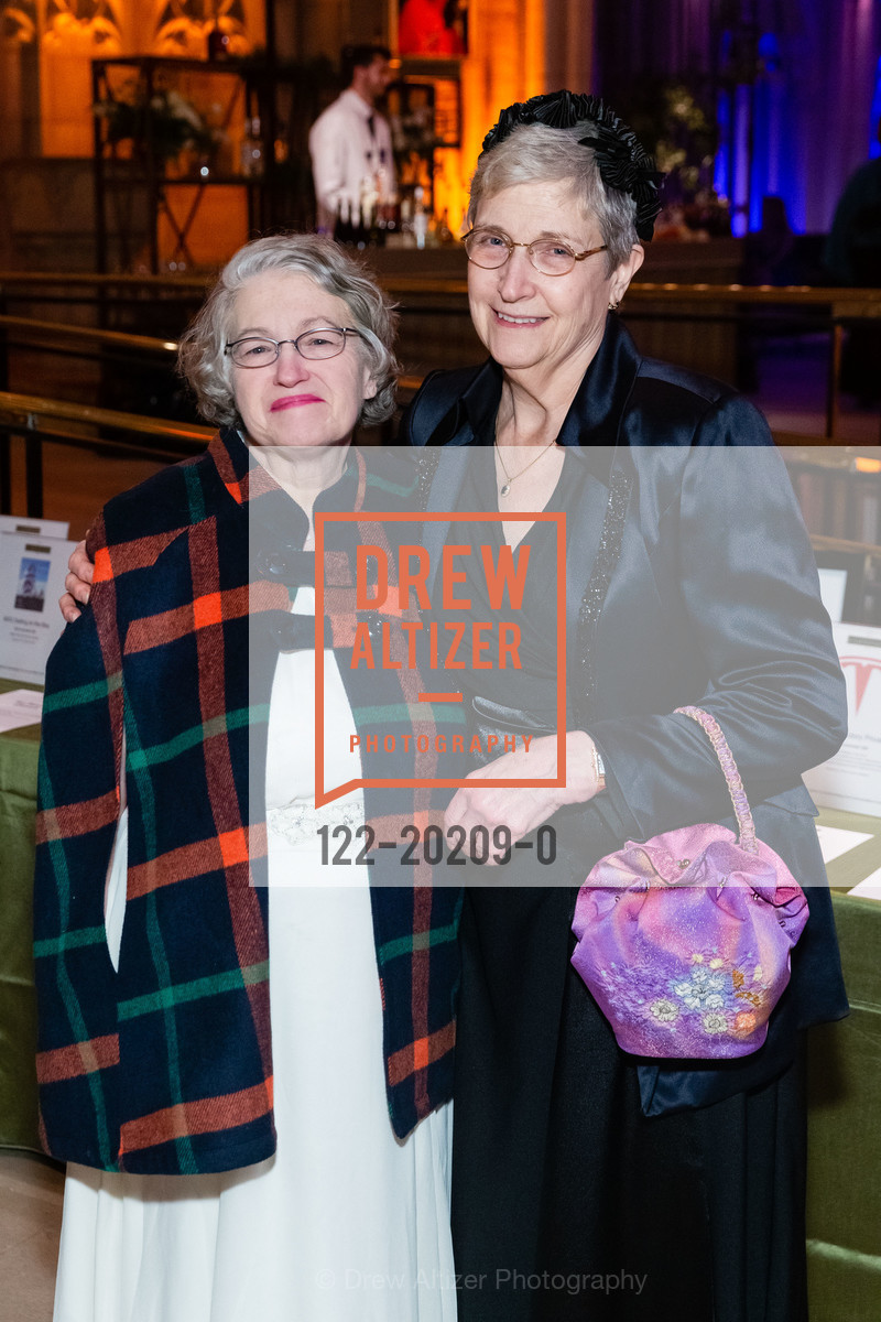 Roberta Sautter, Kitty Myers, Grace Cathedral 2020 Carnivale Gala, Grace Cathedral. 1100 California St, Photo #122-20209-0 Roberta Sautter, Kitty Myers, Photo #122-20209-0
