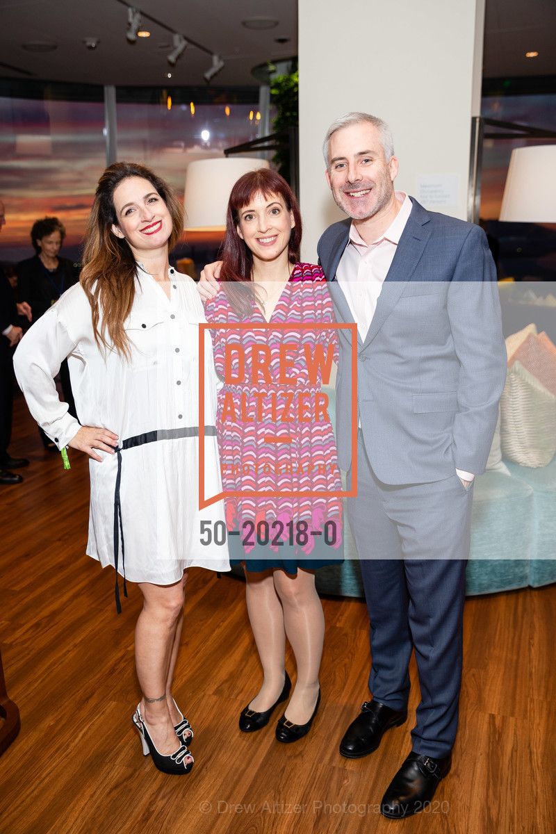 Jessica Herman, Abbey Leonard, Anthony Leonard, Compass Family Services Campaign Donor Reception, Salesforce Tower, Ohana Floor. 415 Mission St, February 27th, 2020, Photo #50-20218-0 Jessica Herman, Abbey Leonard, Anthony Leonard, Photo #50-20218-0