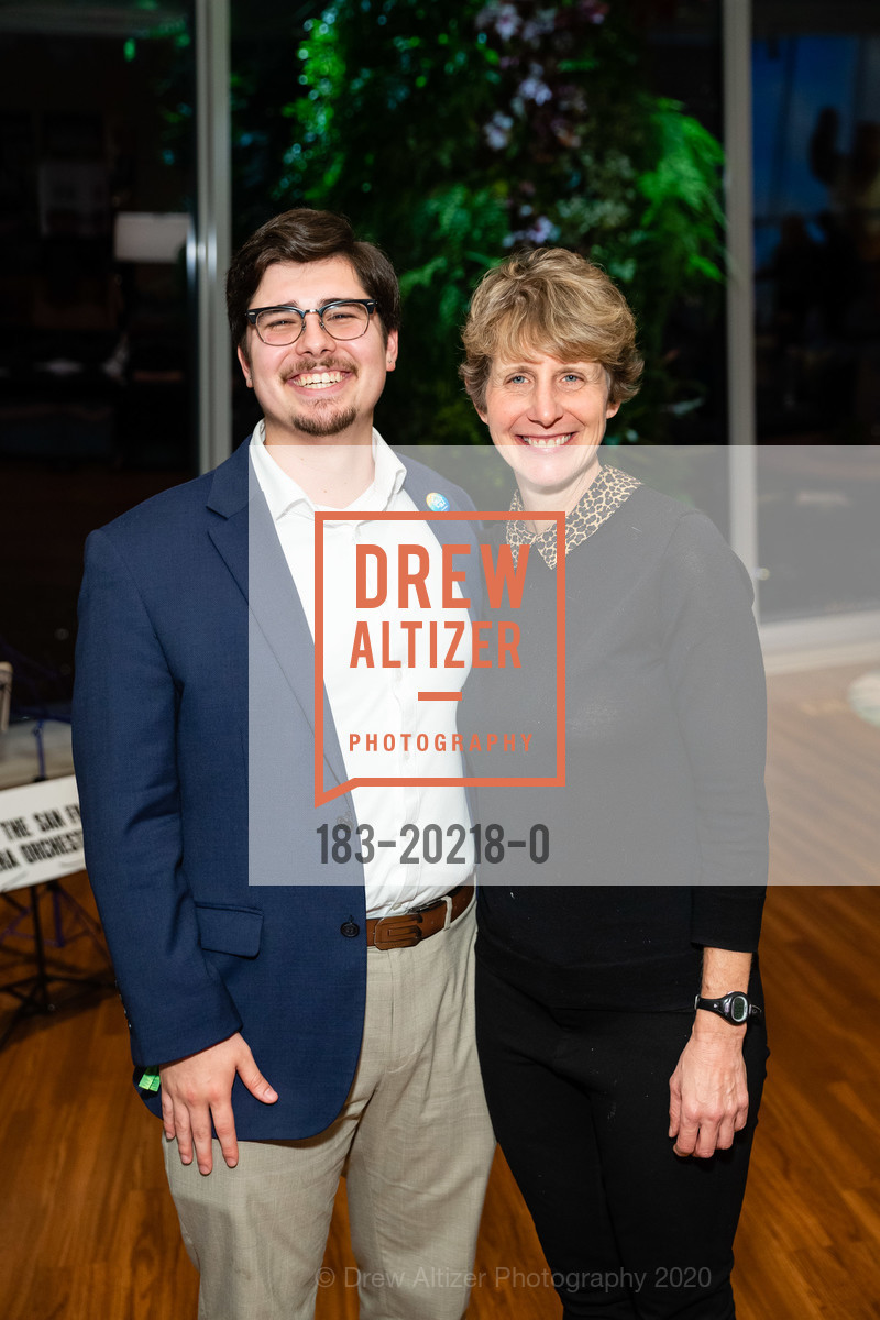 Anthony Carrasco, Terri Bimes, Compass Family Services Campaign Donor Reception, Salesforce Tower, Ohana Floor. 415 Mission St, February 27th, 2020, Photo #183-20218-0 Anthony Carrasco, Terri Bimes, Photo #183-20218-0