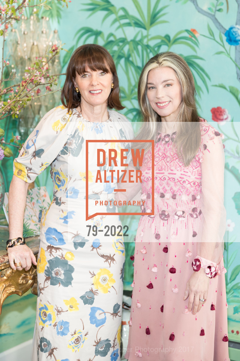 Allison Speer, Alexandra Lind Rose, ARMARIUM San Francisco Launch hosted byt deGournay, De Gournay Showroom. 3681A Sacramento St. San Francisco, CA, April 10th, 2017, Photo #79-2022 Allison Speer, Alexandra Lind Rose, Photo #79-2022