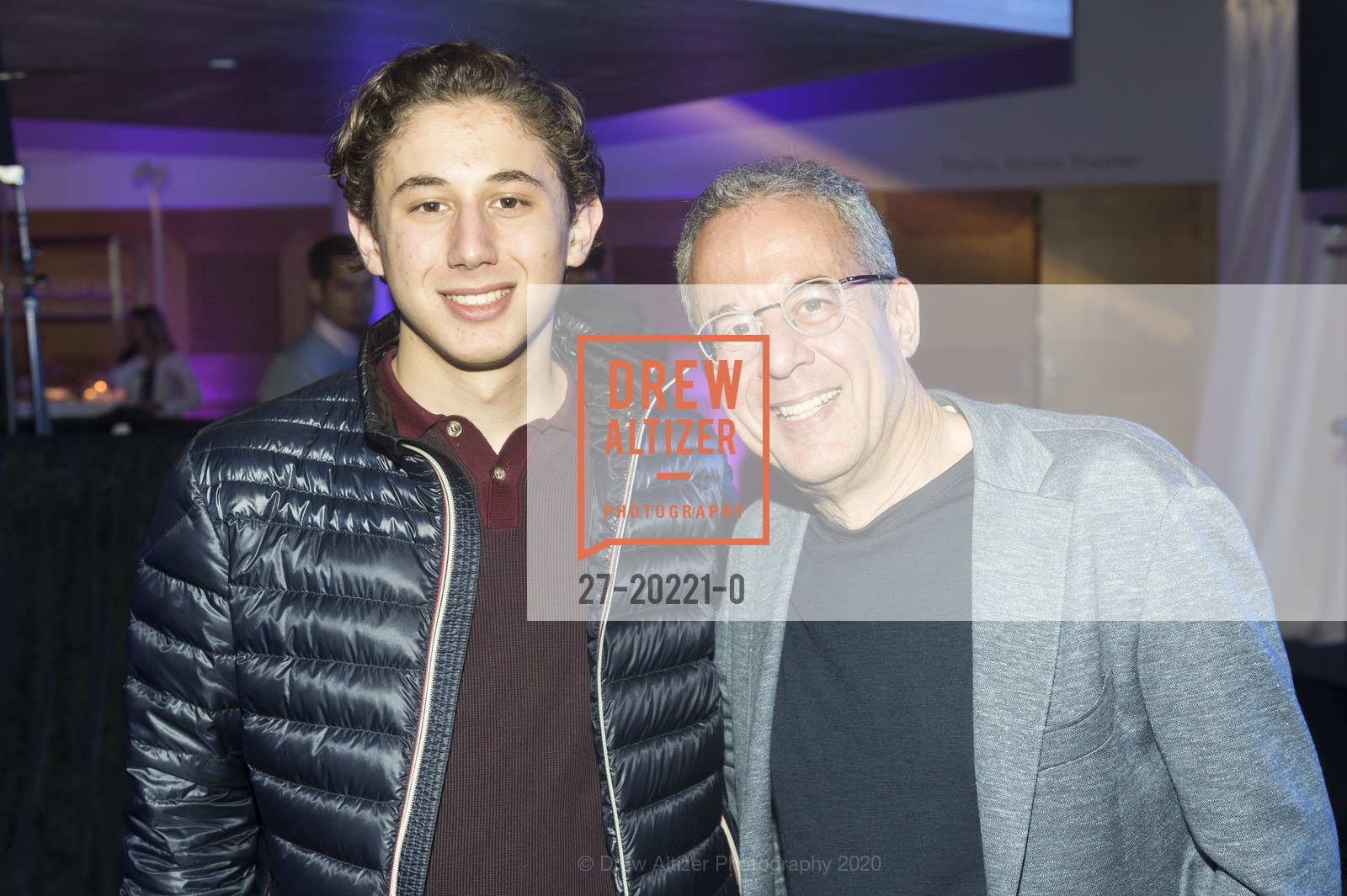 Sam Swire, Stephen Swire, IndiGo Porsche Taycan Launch Party, SFMOMA. 151 3rd Street, February 28th, 2020, Photo #27-20221-0 Sam Swire, Stephen Swire, Photo #27-20221-0
