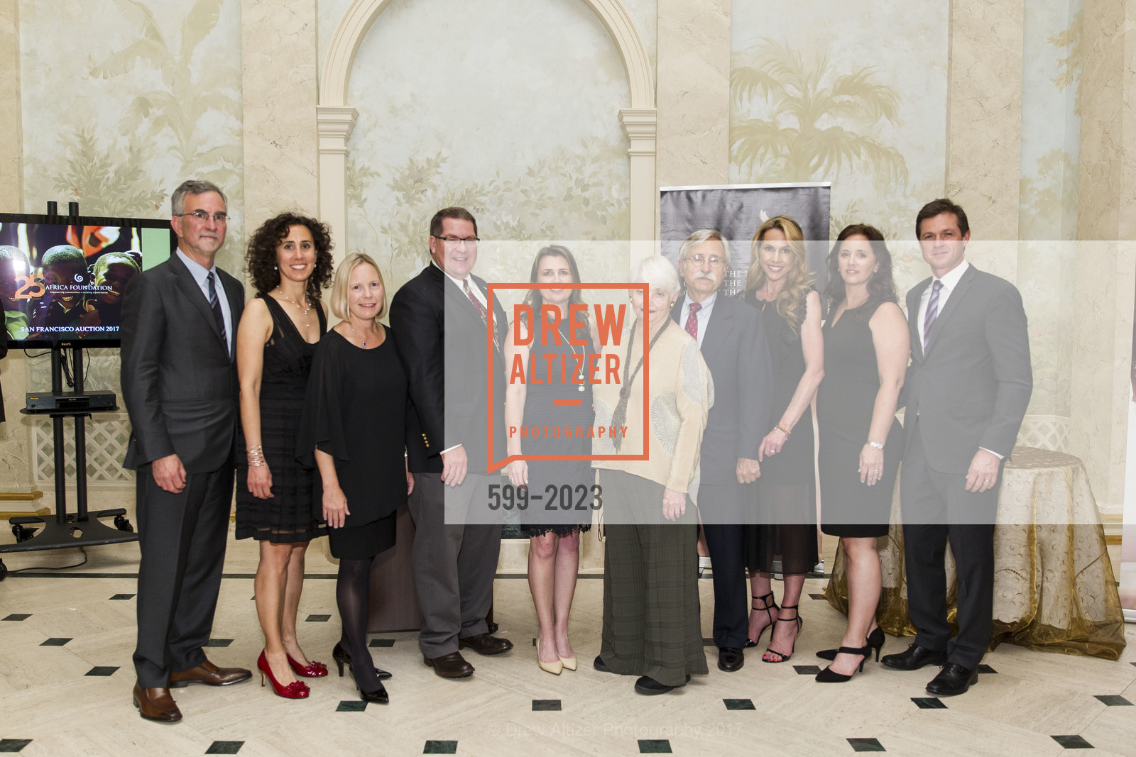 Mark Denzler, Jane Gaito, Mark McCollough, Shannon McCollough, Wendy Wood, Ron Briggs, Suzanne Briggs, Alex Lyon, Eric Close, Keri Close, Africa Foundation Reception/Auction '17, Private Residence, April 12th, 2017, Photo #599-2023 Mark Denzler, Jane Gaito, Mark McCollough, Shannon McCollough, Wendy Wood, Ron Briggs, Suzanne Briggs, Alex Lyon, Eric Close, Keri Close, Photo #599-2023