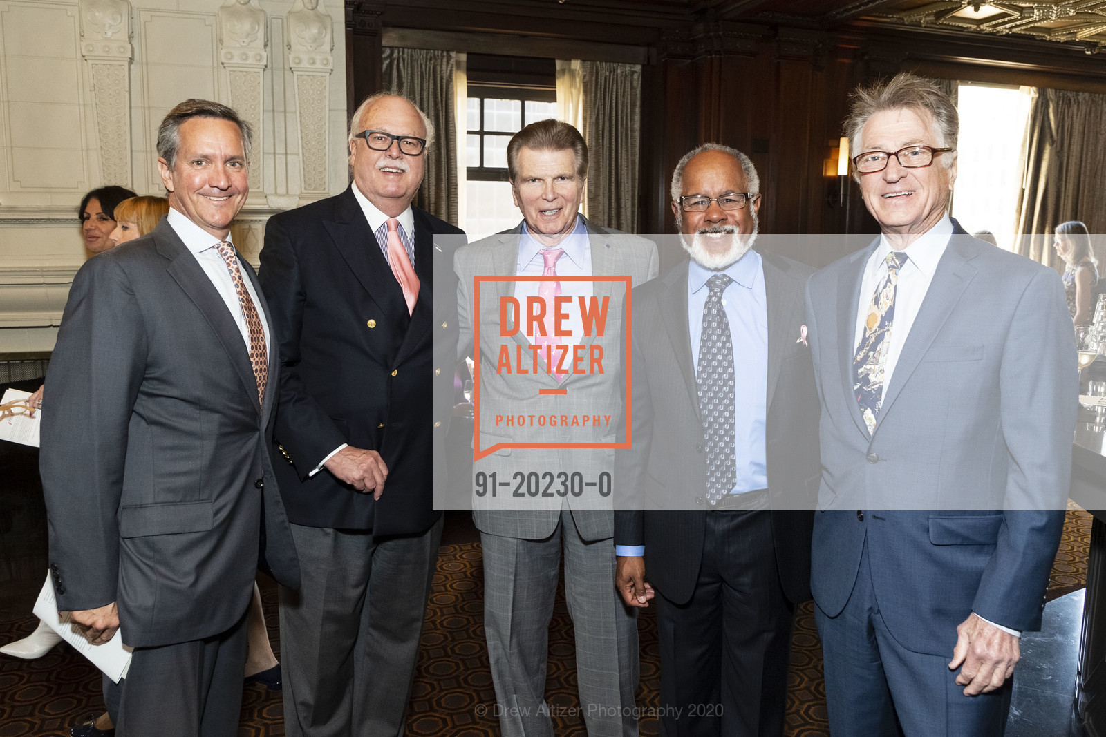 Dirk Ten Grotenhuis, Richard Horning, Ron Buckhammer, Marc Loupe, Leon Huntting, Susan G. Komen Foundation Visionary Awards Luncheon, Julia Morgan Ballroom, February 27th, 2020, Photo #91-20230-0 Dirk Ten Grotenhuis, Richard Horning, Ron Buckhammer, Marc Loupe, Leon Huntting, Photo #91-20230-0