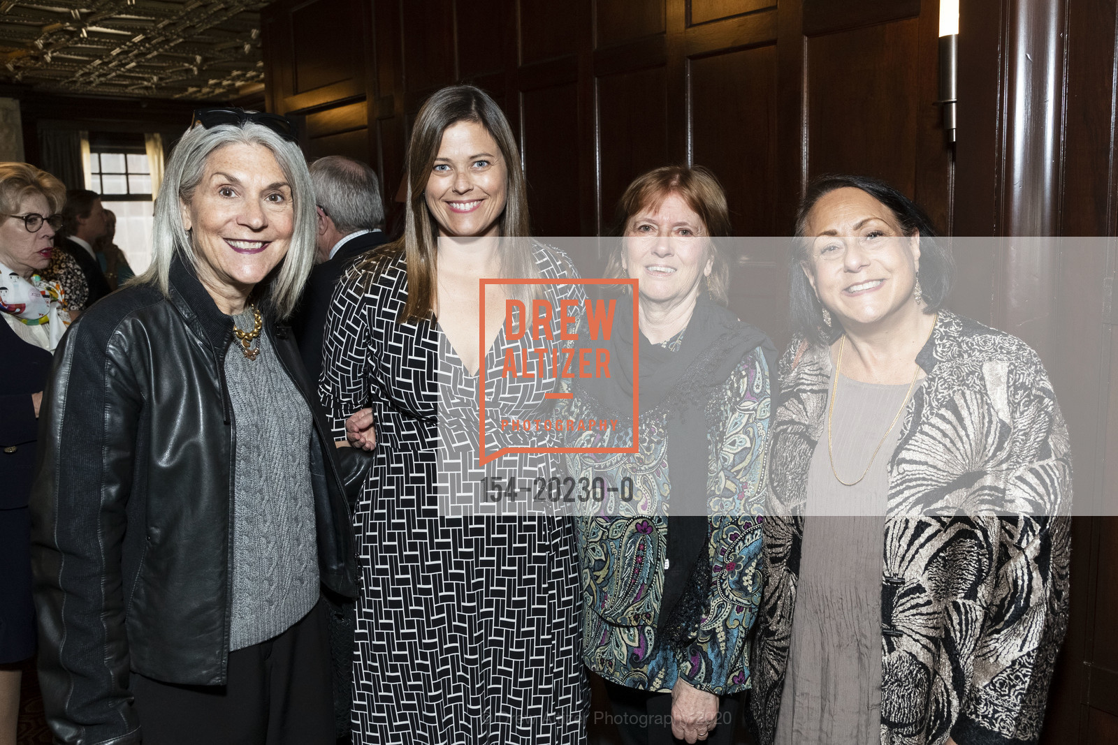 Karen DiGiorgio, Alyson Piccolini, Susie Brain, Diane Heditsian, Susan G. Komen Foundation Visionary Awards Luncheon, Julia Morgan Ballroom, February 27th, 2020, Photo #154-20230-0 Karen DiGiorgio, Alyson Piccolini, Susie Brain, Diane Heditsian, Photo #154-20230-0