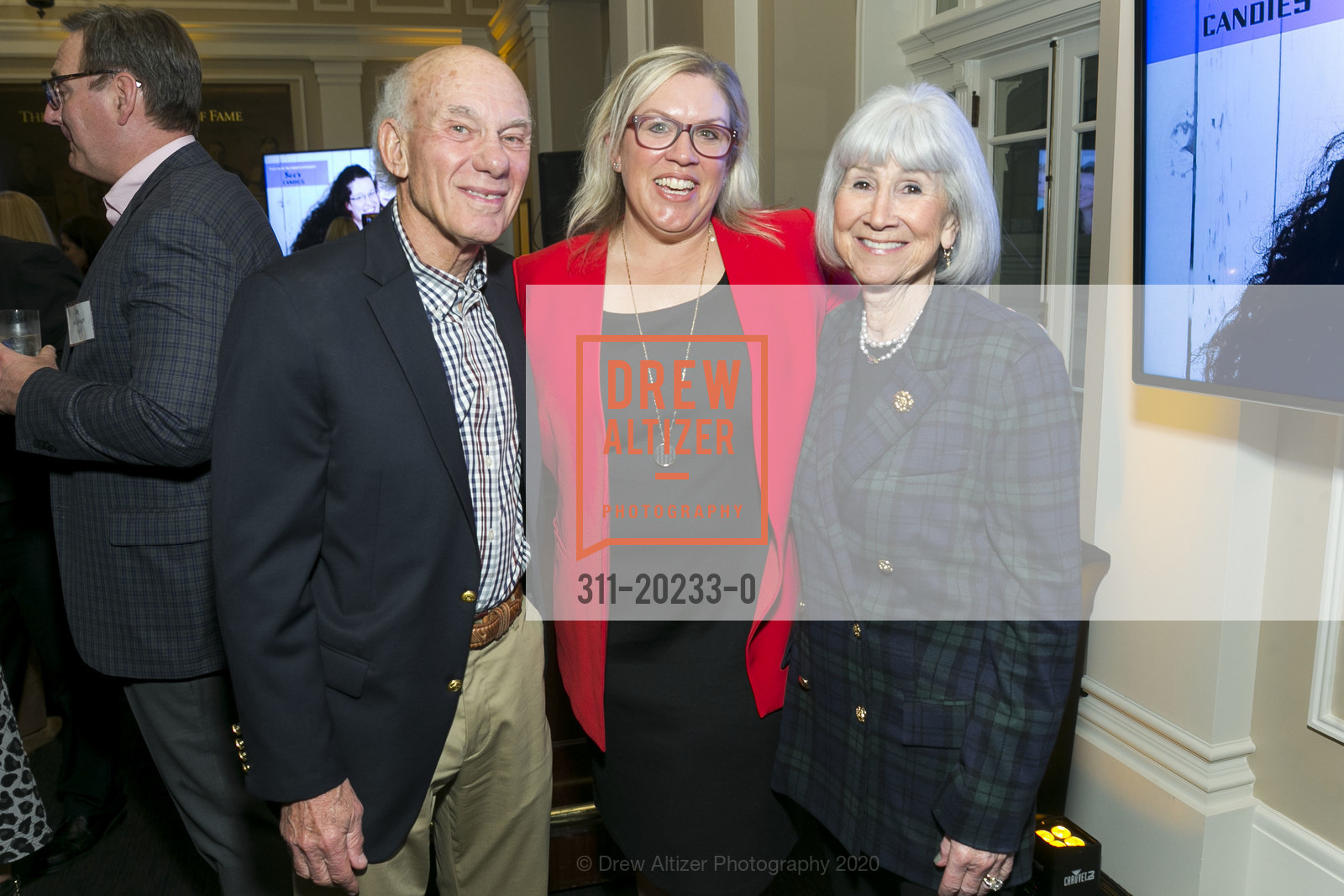 Harvey Freedman, Amy Oliver, Deana Freedman, Ronald McDonald House Charities Bay Area 2020, San Francisco Olympic Club. 524 Post St, March 3rd, 2020, Photo #311-20233-0 Harvey Freedman, Amy Oliver, Deana Freedman, Photo #311-20233-0