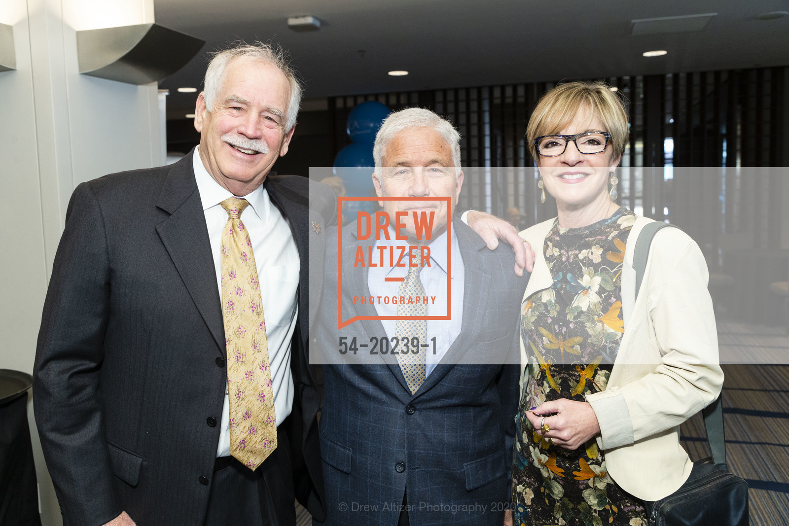 Jim Dekker, Rob Unruh, Cathy Unruh, ICA Cristo Rey 10th Anniversary Annual Business Lunch 2020, Hyatt Regency. 5 Embarcadero Center, March 4th, 2020, Photo #54-20239-1 Jim Dekker, Rob Unruh, Cathy Unruh, Photo #54-20239-1