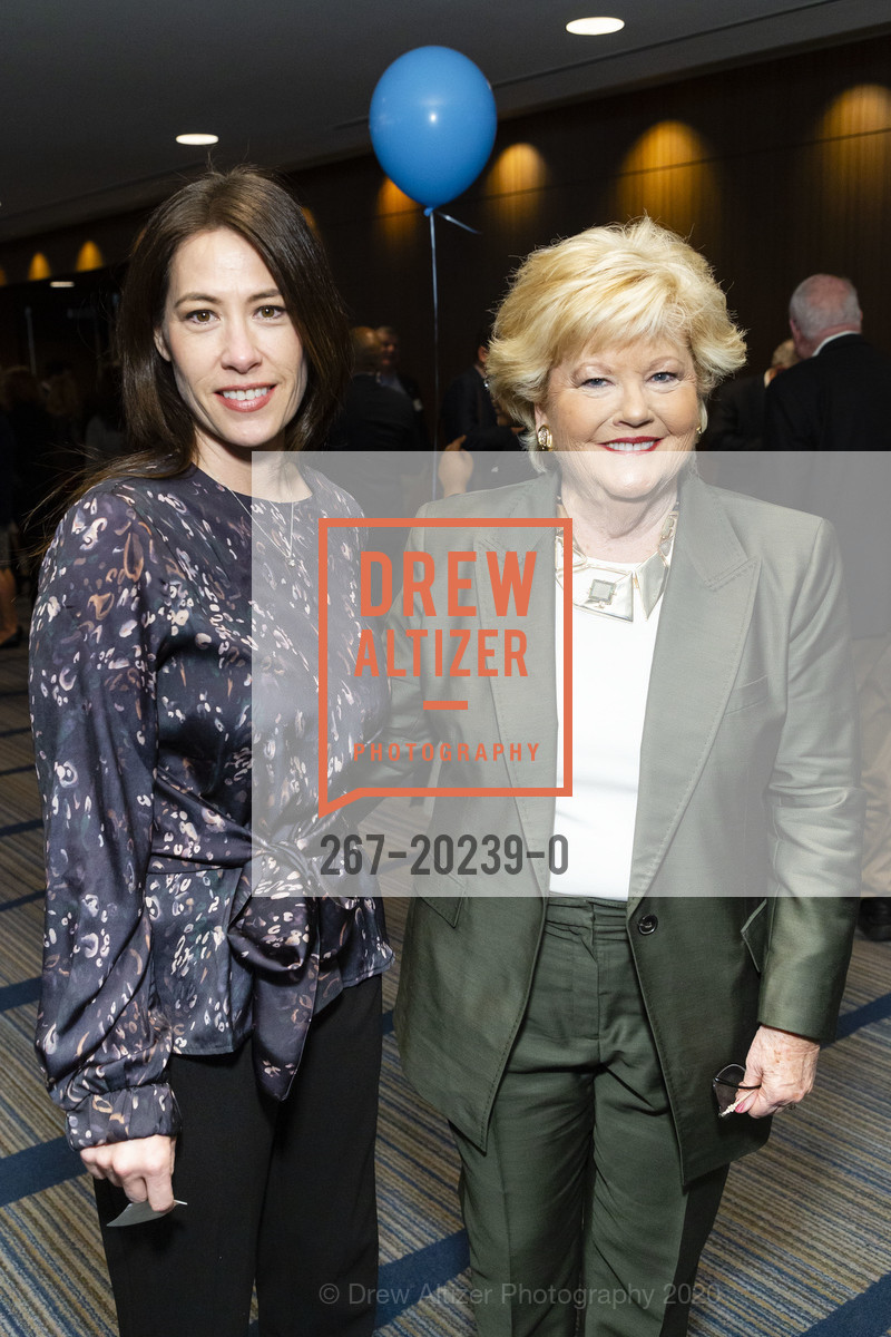 Anna Kearney, Liz Dondero, ICA Cristo Rey 10th Anniversary Annual Business Lunch 2020, Hyatt Regency. 5 Embarcadero Center, March 4th, 2020, Photo #267-20239-0 Anna Kearney, Liz Dondero, Photo #267-20239-0