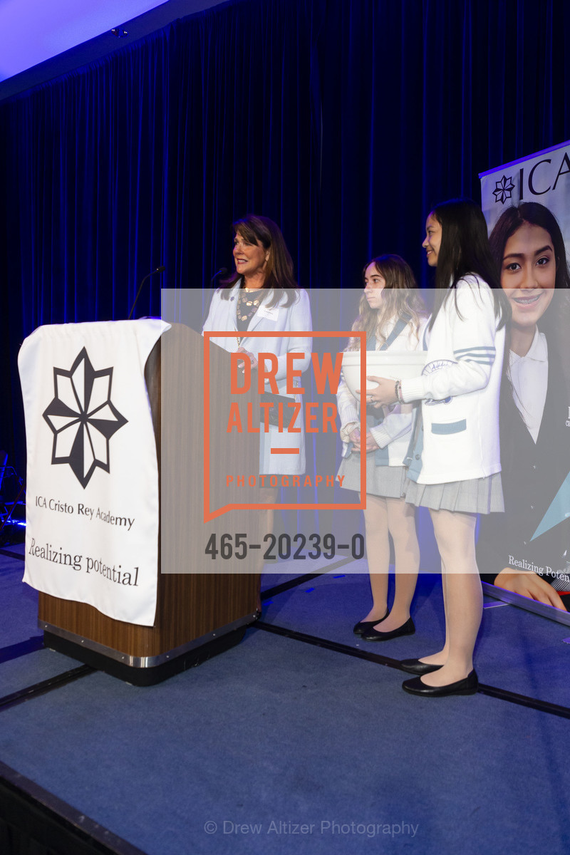 Liz Vaughan, Crystal Vaquerano, Karina Montiel, ICA Cristo Rey 10th Anniversary Annual Business Lunch 2020, Hyatt Regency. 5 Embarcadero Center, Photo #465-20239-0 Liz Vaughan, Crystal Vaquerano, Karina Montiel, Photo #465-20239-0