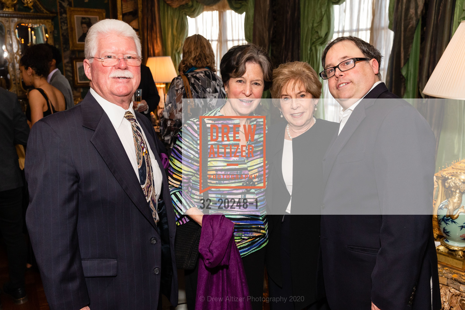 John Cahill, Joanne Cahill, Gail Callan, Brian Callan, USF Honor’s College Celebration, Private Residence, March 3rd, 2020, Photo #32-20248-1 John Cahill, Joanne Cahill, Gail Callan, Brian Callan, Photo #32-20248-1