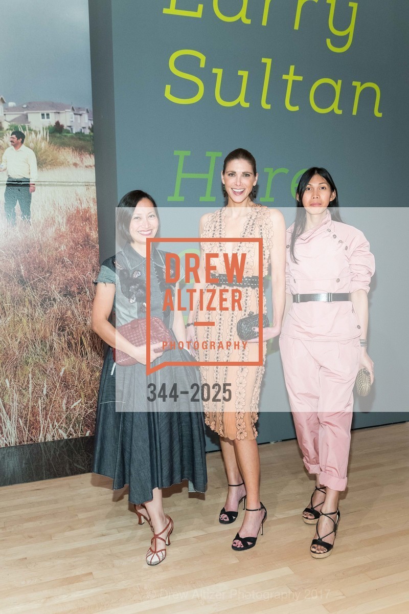 Julie Villena, Christine Williams, Marcy Bautista, Larry Sultan: Here and Home Preview + Reception at SFMOMA, SFMOMA. Van Ness, April 12th, 2017, Photo #344-2025 Julie Villena, Christine Williams, Marcy Bautista, Photo #344-2025