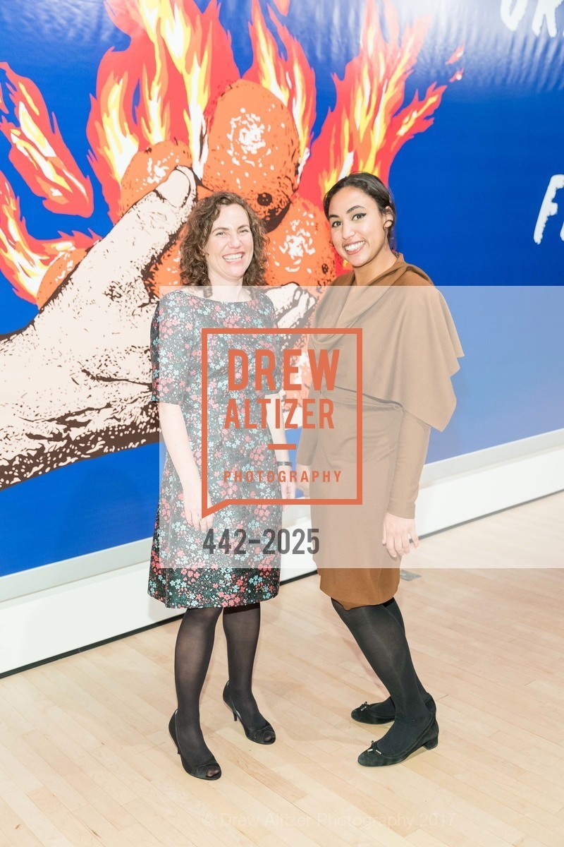 Rebecca Morse, Dhyandra Lawson, Larry Sultan: Here and Home Preview + Reception at SFMOMA, SFMOMA. Van Ness, April 12th, 2017, Photo #442-2025 Rebecca Morse, Dhyandra Lawson, Photo #442-2025