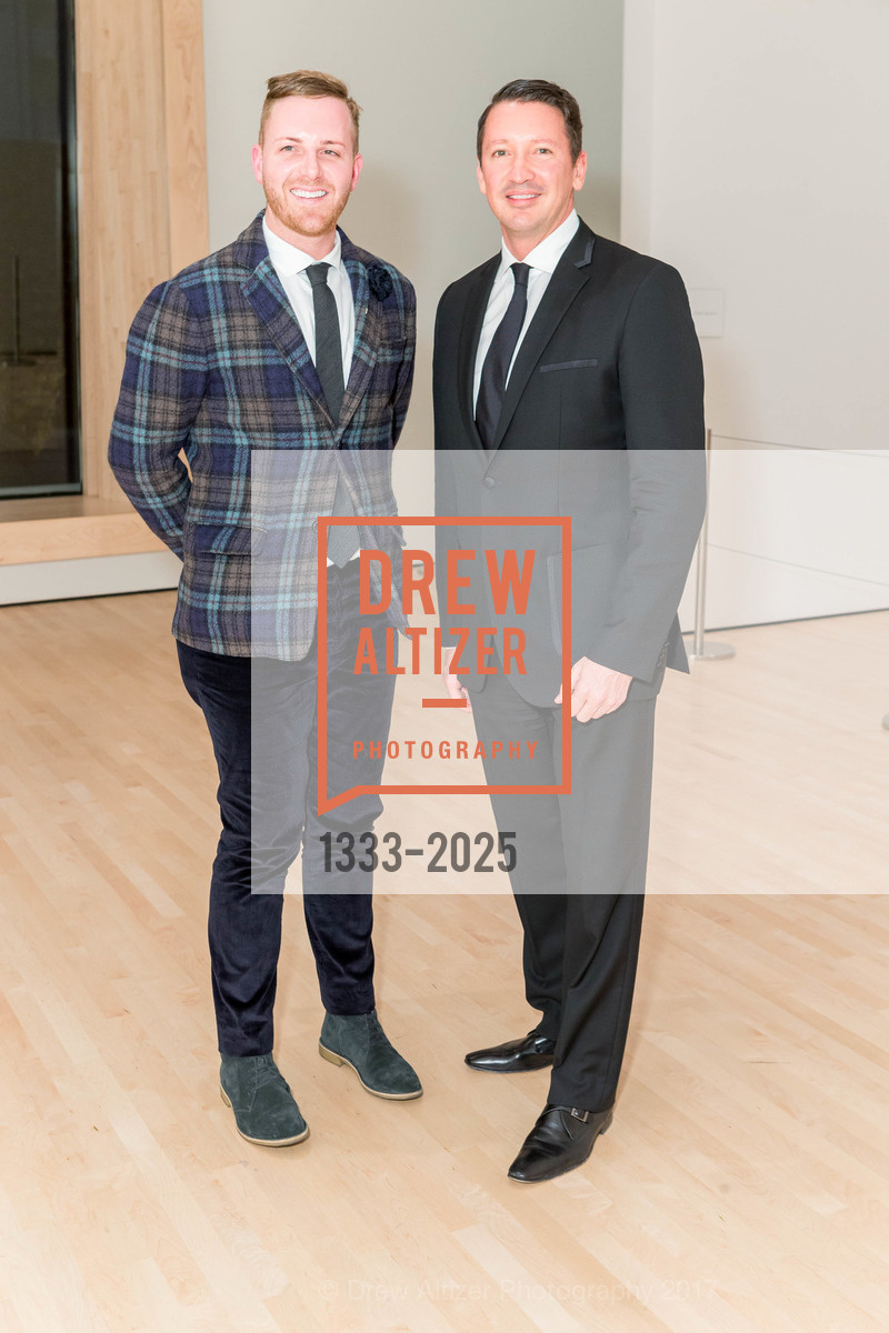Eric Thorne, Gerrit Ruetzel, Larry Sultan: Here and Home Preview + Reception at SFMOMA, SFMOMA. Van Ness, April 12th, 2017, Photo #1333-2025 Eric Thorne, Gerrit Ruetzel, Photo #1333-2025