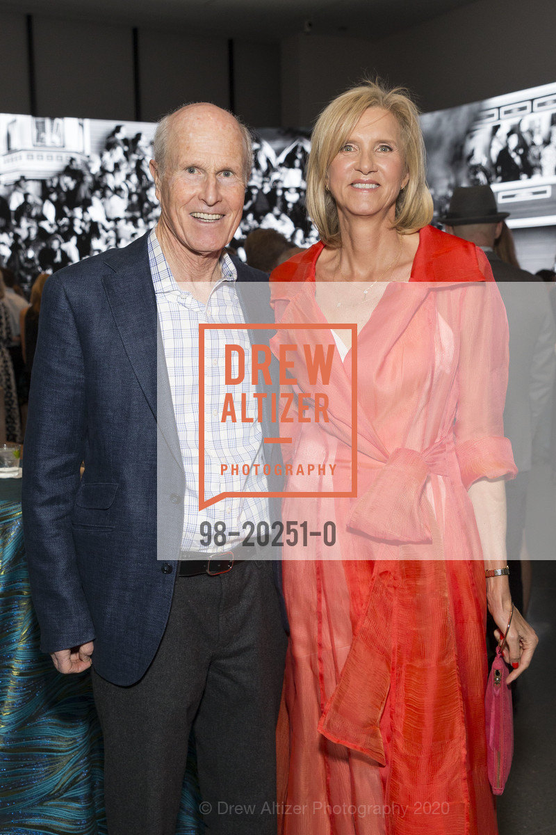 Charlie Moore, Lotte Moore, Challenged Athlete's Foundation Annual Gala, SFMOMA. 155 3rd Street, March 4th, 2020, Photo #98-20251-0 Charlie Moore, Lotte Moore, Photo #98-20251-0
