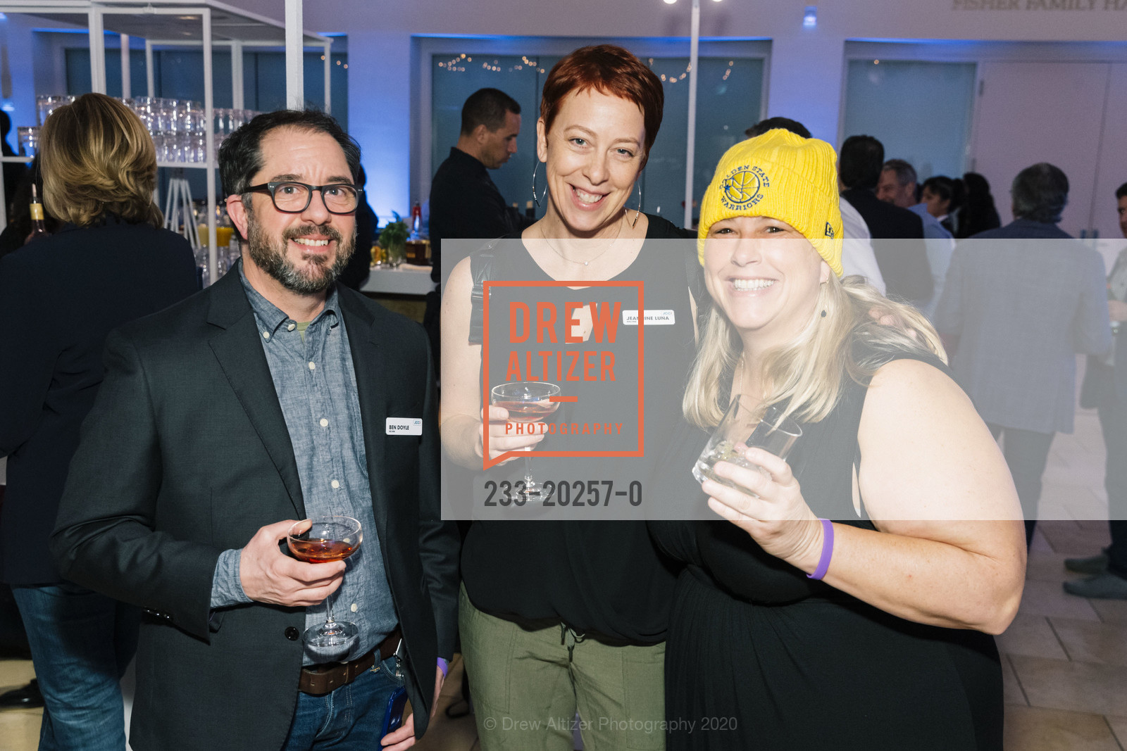 Ben Doyle, Jeannine Luna, Samantha Kellman, JCCSF Celebration 2020, JCCSF, March 5th, 2020, Photo #233-20257-0 Ben Doyle, Jeannine Luna, Samantha Kellman, Photo #233-20257-0