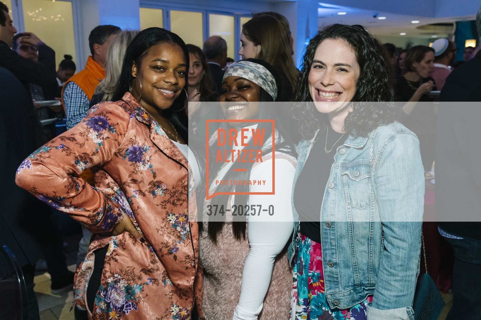 Alicia Washington, Roynea Epps, Debbie Tuttle, JCCSF Celebration 2020, JCCSF, March 5th, 2020, Photo #374-20257-0 Alicia Washington, Roynea Epps, Debbie Tuttle, Photo #374-20257-0
