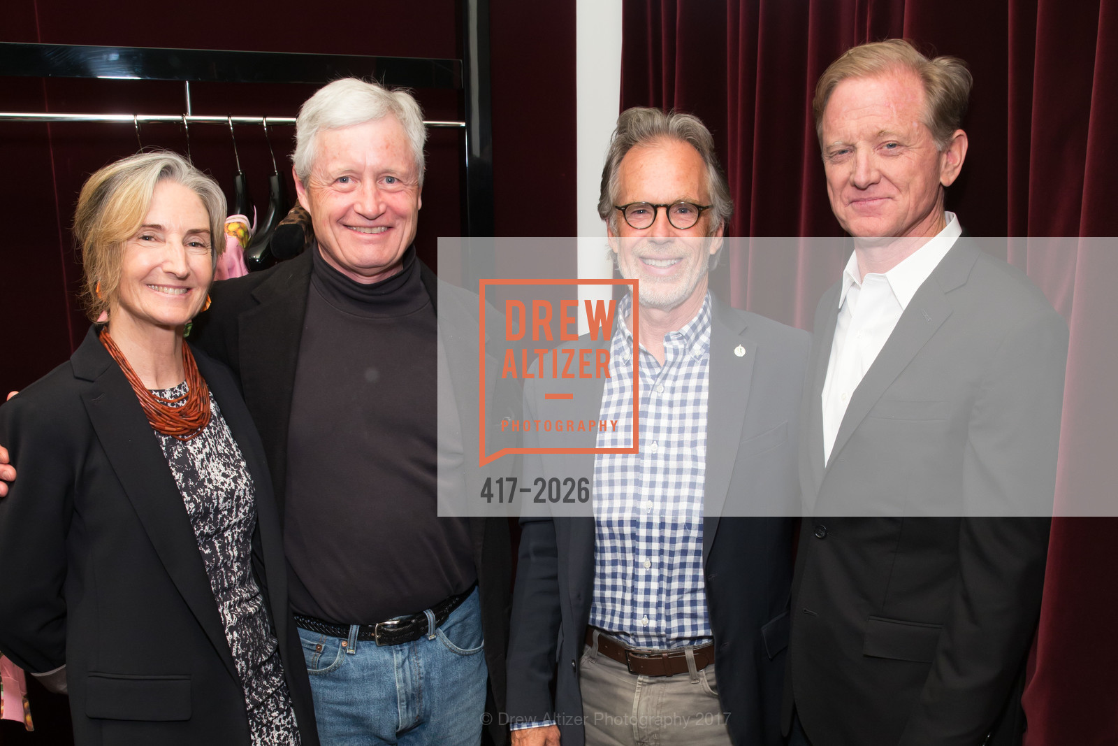 Carroll Yandell, Prescott Stone, Will Parish, Jamie Redford, VIP Pre Gala Event for NatureBridge, Dolce and Gabbana, April 12th, 2017, Photo #417-2026 Carroll Yandell, Prescott Stone, Will Parish, Jamie Redford, Photo #417-2026