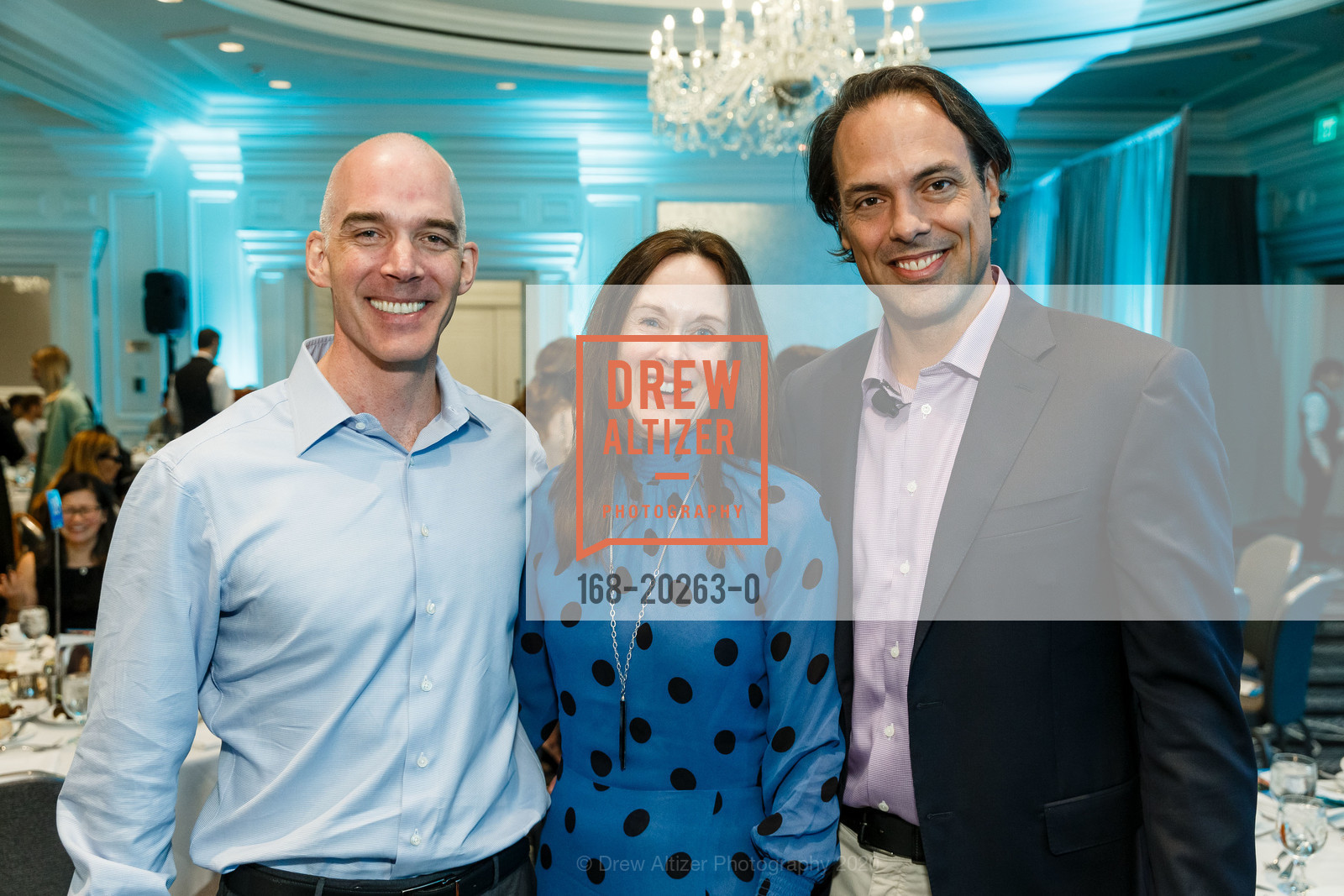 Mark Casey, Karen Flynn, Scott Faber, Bay Area Discovery Museum's Creativity Forum 2020, The Ritz-Carlton San Francisco. 600 Stockton St. San Francisco, CA 94108, March 6th, 2020, Photo #168-20263-0 Mark Casey, Karen Flynn, Scott Faber, Photo #168-20263-0