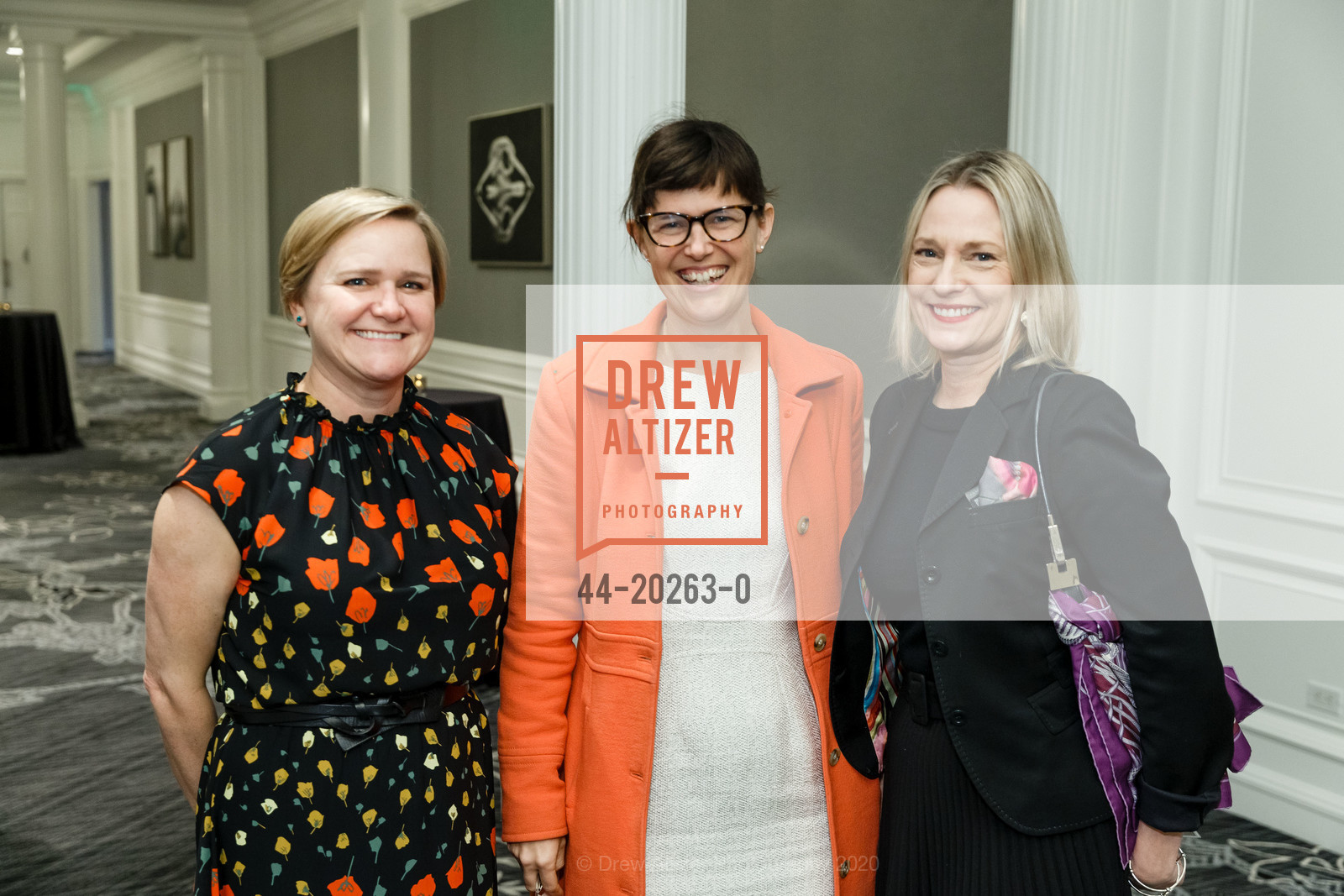 Brandy Vause, Carolyn Dewar, Darcy Campbell, Bay Area Discovery Museum's Creativity Forum 2020, The Ritz-Carlton San Francisco. 600 Stockton St. San Francisco, CA 94108, March 6th, 2020, Photo #44-20263-0 Brandy Vause, Carolyn Dewar, Darcy Campbell, Photo #44-20263-0