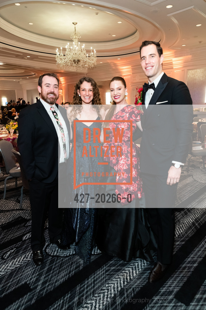 Greg Holger, Natalie Holger, Victoria Modrick, Matthew Modrick, Make-A-Wish Gala 2020, Ritz Carlton, March 6th, 2020, Photo #427-20266-0 Greg Holger, Natalie Holger, Victoria Modrick, Matthew Modrick, Photo #427-20266-0