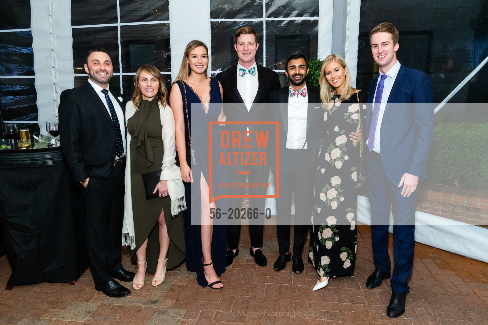 Adam Hemberger, Dani Hemberger, Charlotte Saeta, Andrew Saeta, Rishi Dixit, Georgia Dean, Will Dean, Make-A-Wish Gala 2020, Ritz Carlton, March 6th, 2020, Photo #56-20266-0 Adam Hemberger, Dani Hemberger, Charlotte Saeta, Andrew Saeta, Rishi Dixit, Georgia Dean, Will Dean, Photo #56-20266-0