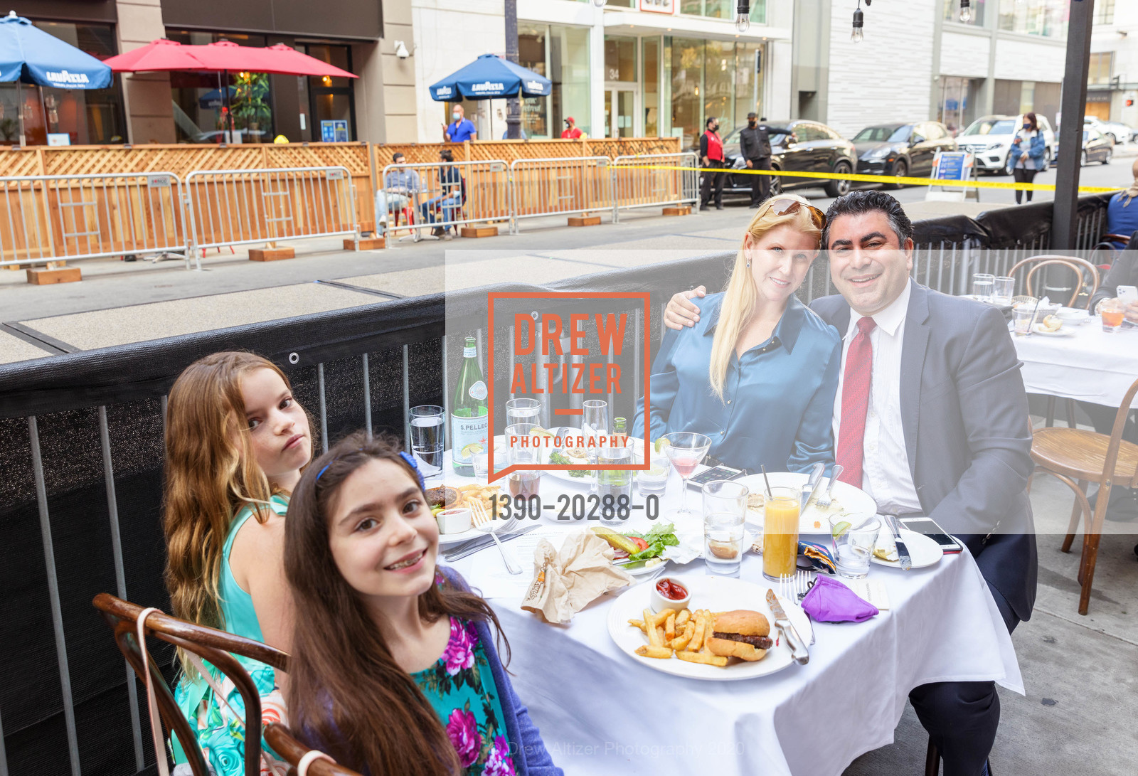 Annette Farmanfarmaian, Mansour Farmanfarmaian, SF Fashion Show To Support First Responders, John's Grill. 63 Ellis Street, November 2nd, 2020, Photo #1390-20288-0 Annette Farmanfarmaian, Mansour Farmanfarmaian, Photo #1390-20288-0